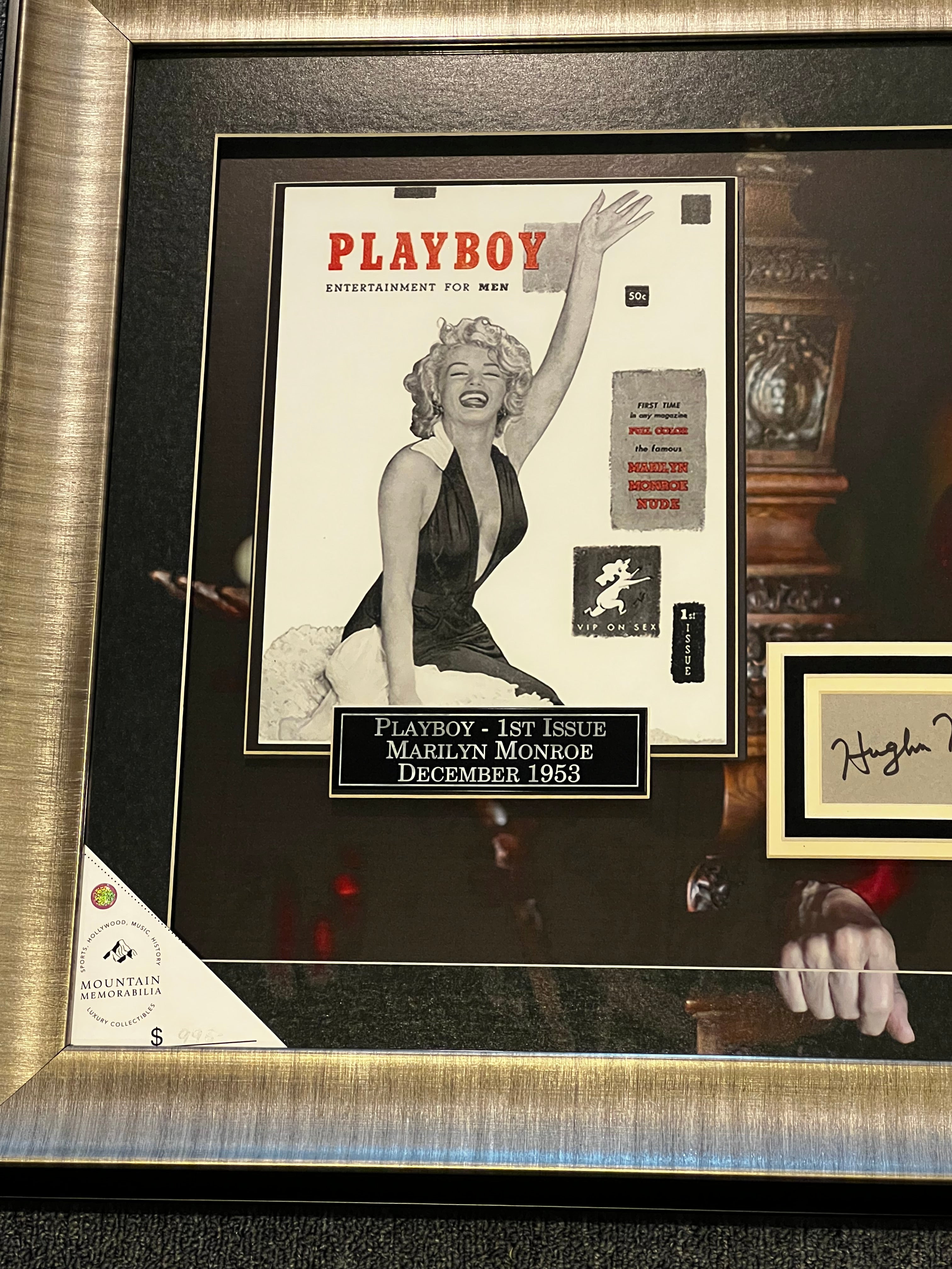 Hugh Hefner Autographed
