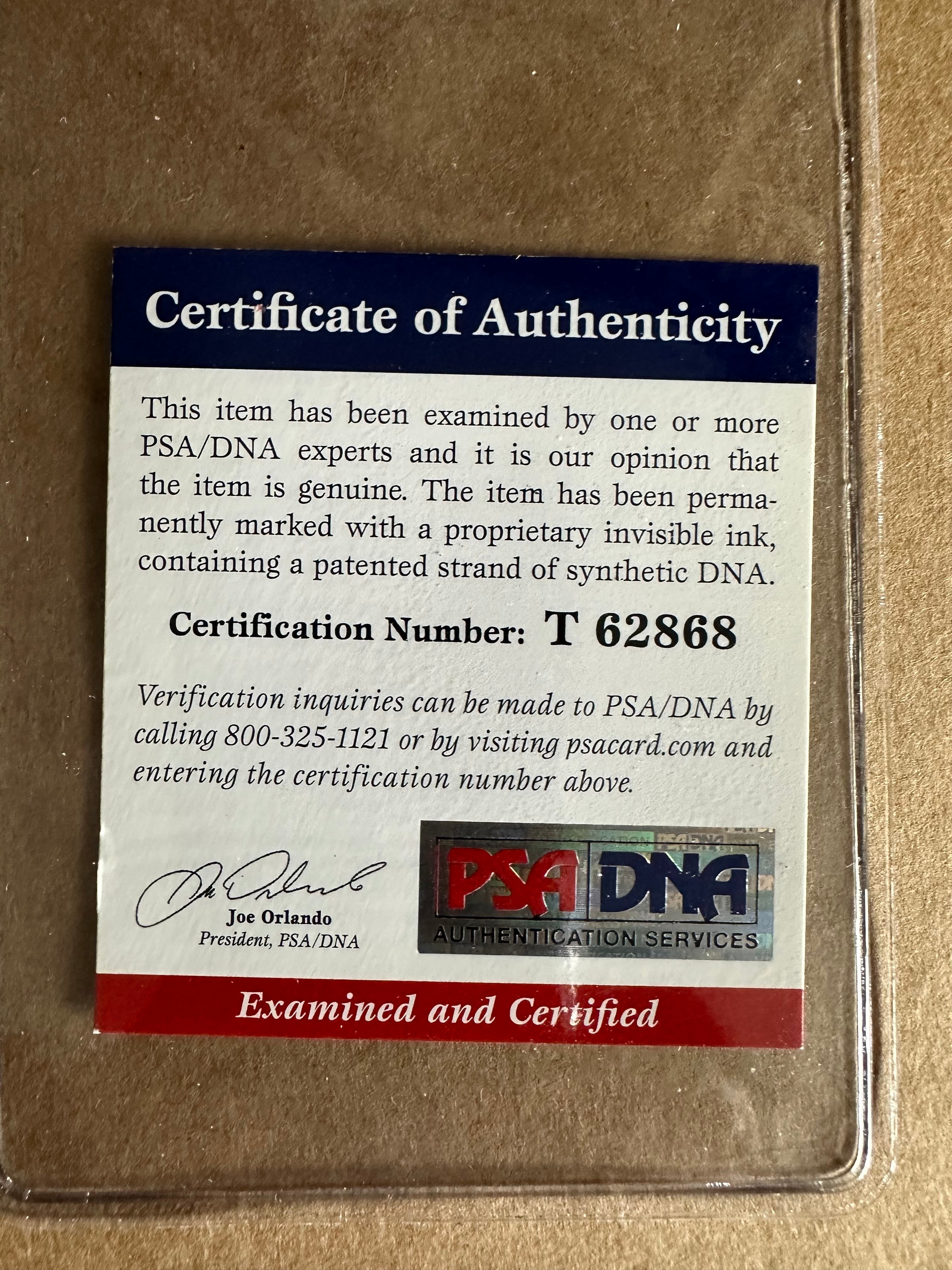 New England Patriots Dynasty - Bill Belichick/Robert Kraft Autographed