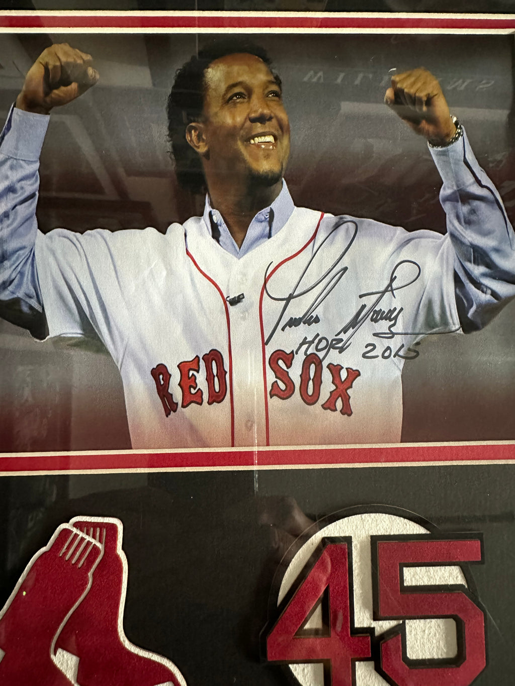Pedro Martinez - Boston Red Sox Pitcher (Autographed)