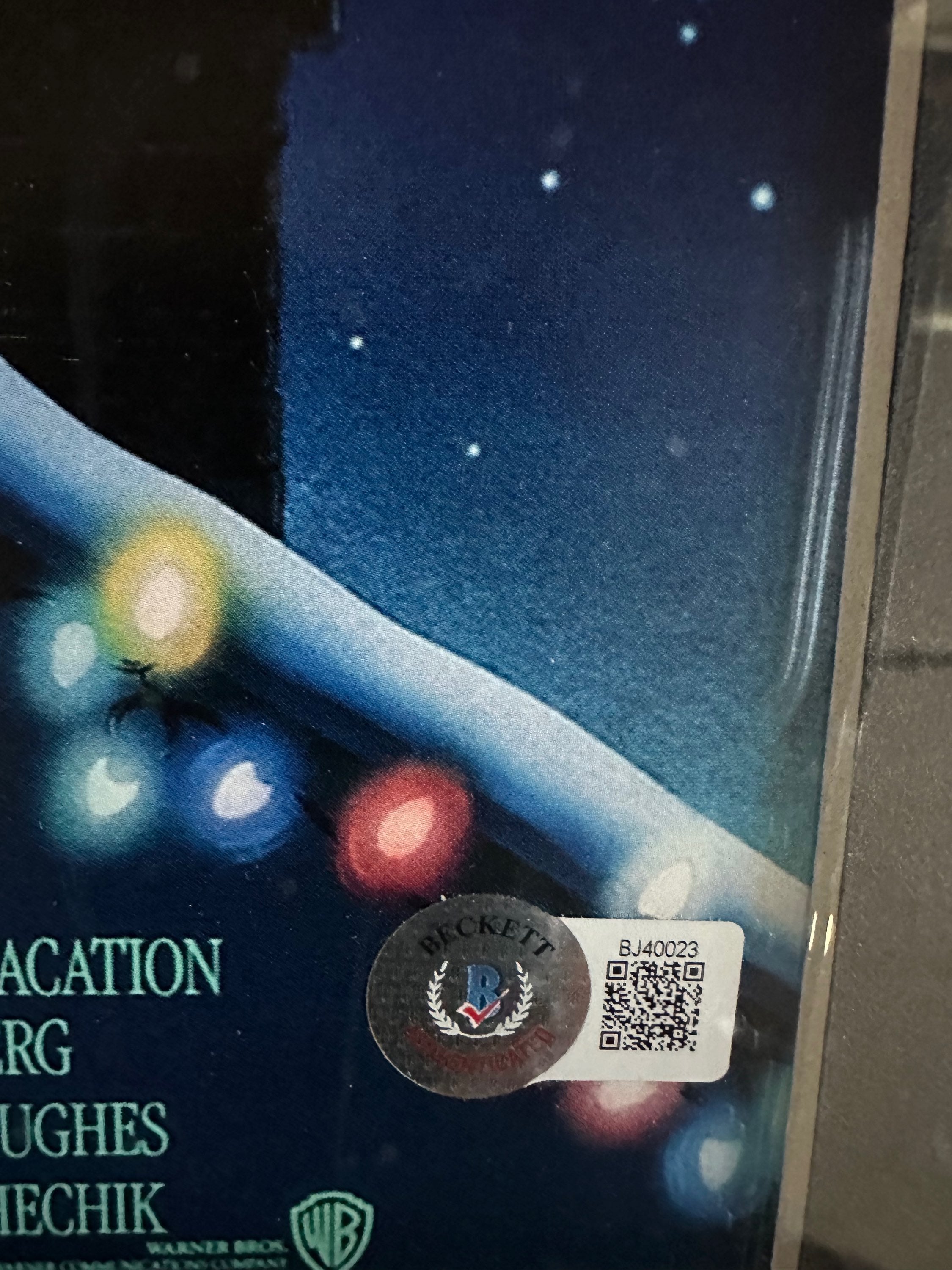 Christmas Vacation Autographed with LED Lighting