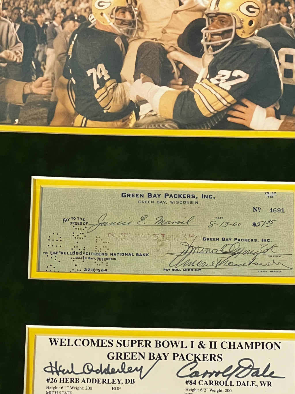 Green Bay Packers - Super Bowls 1 and 2