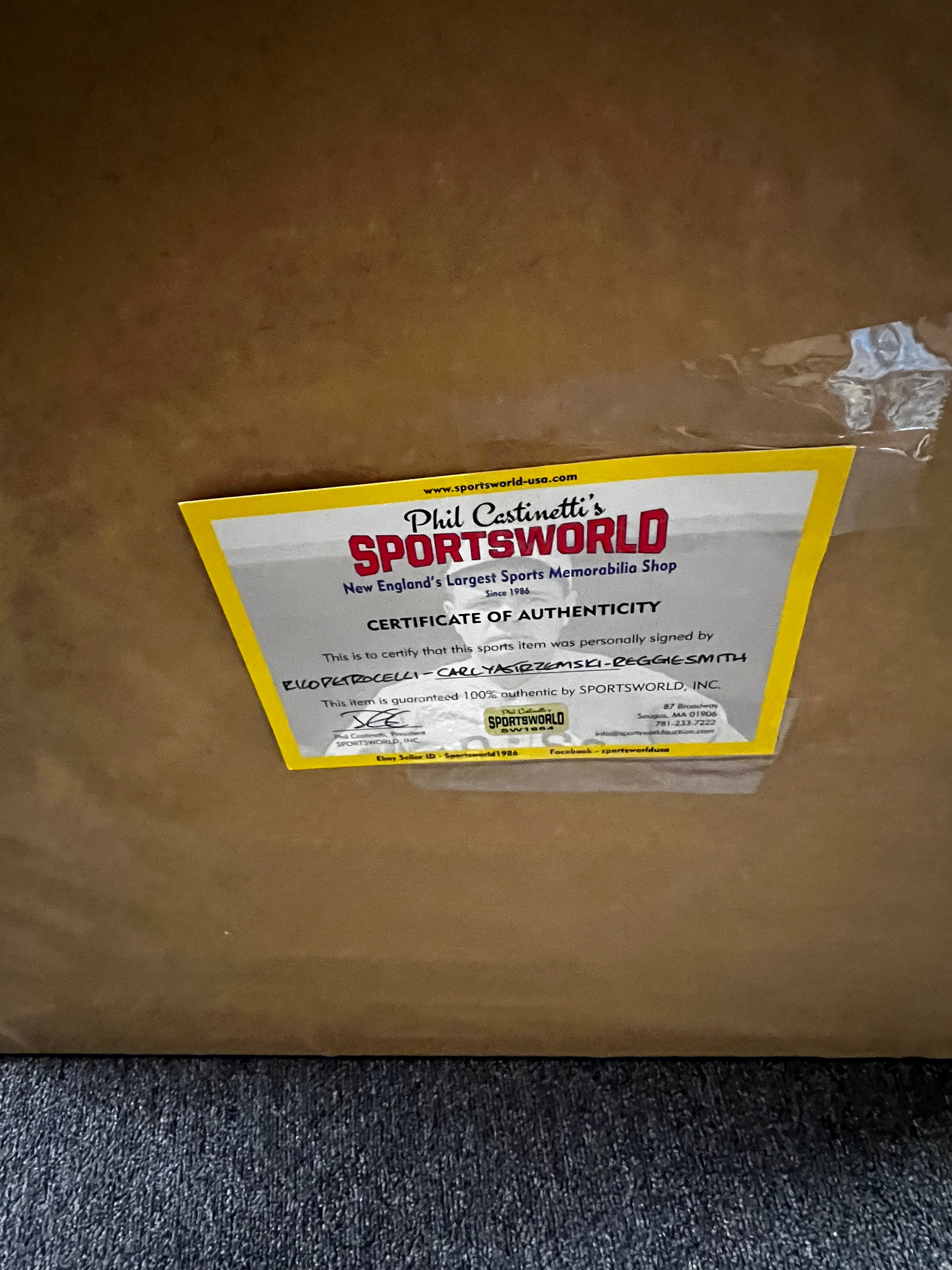 Boston Red Sox - Rico Petrocelli, Carl Yastrzemski and Reggie Smith