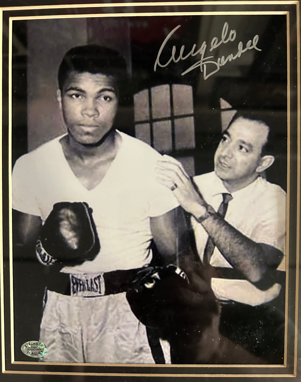 Muhammad Ali/Sonny Liston/Angelo Dundee Autographed