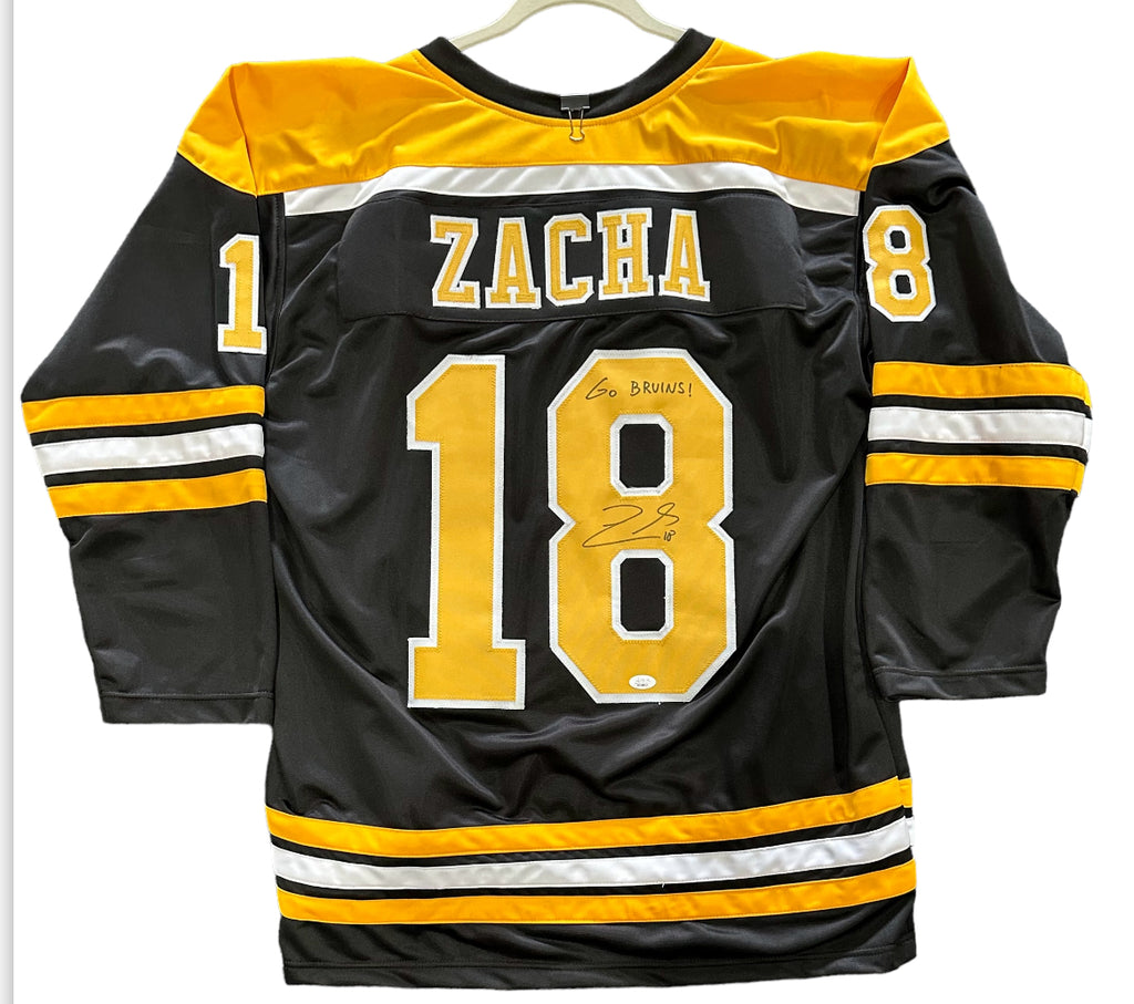 Boston Bruins - Pawel Zacha Autographed Hockey Jersey
