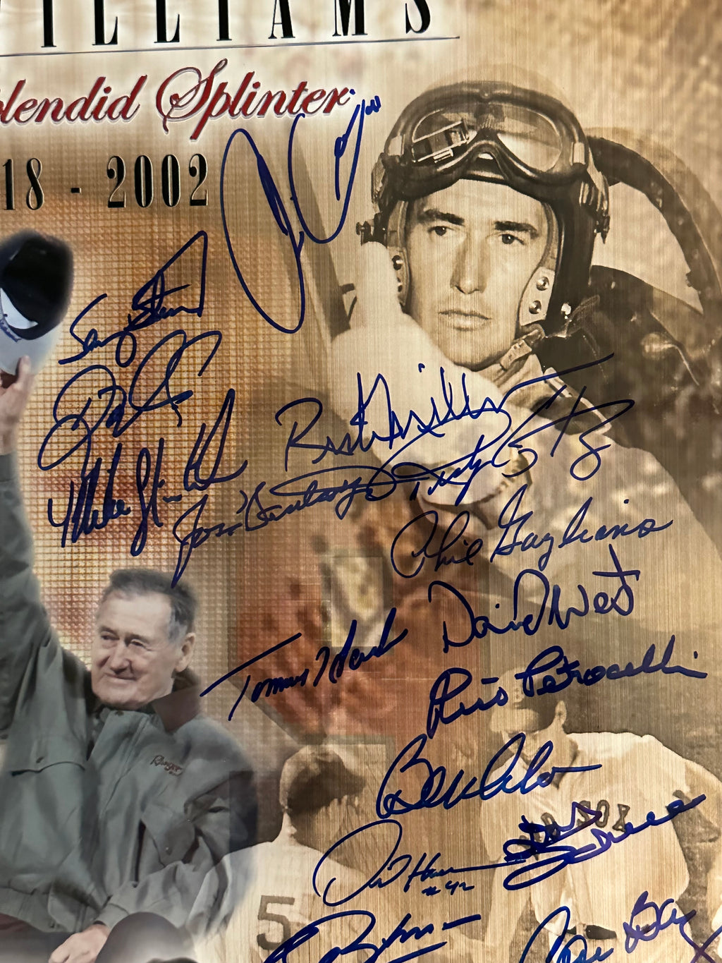Boston Red Sox - Friends of Ted Williams with Multiple Autographs