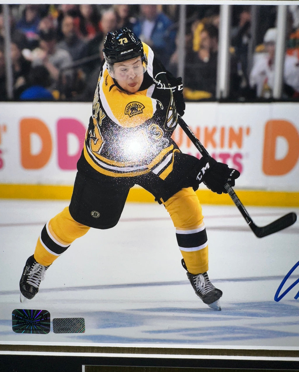 Boston Bruins - Charlie McAvoy autographed 8 x 10