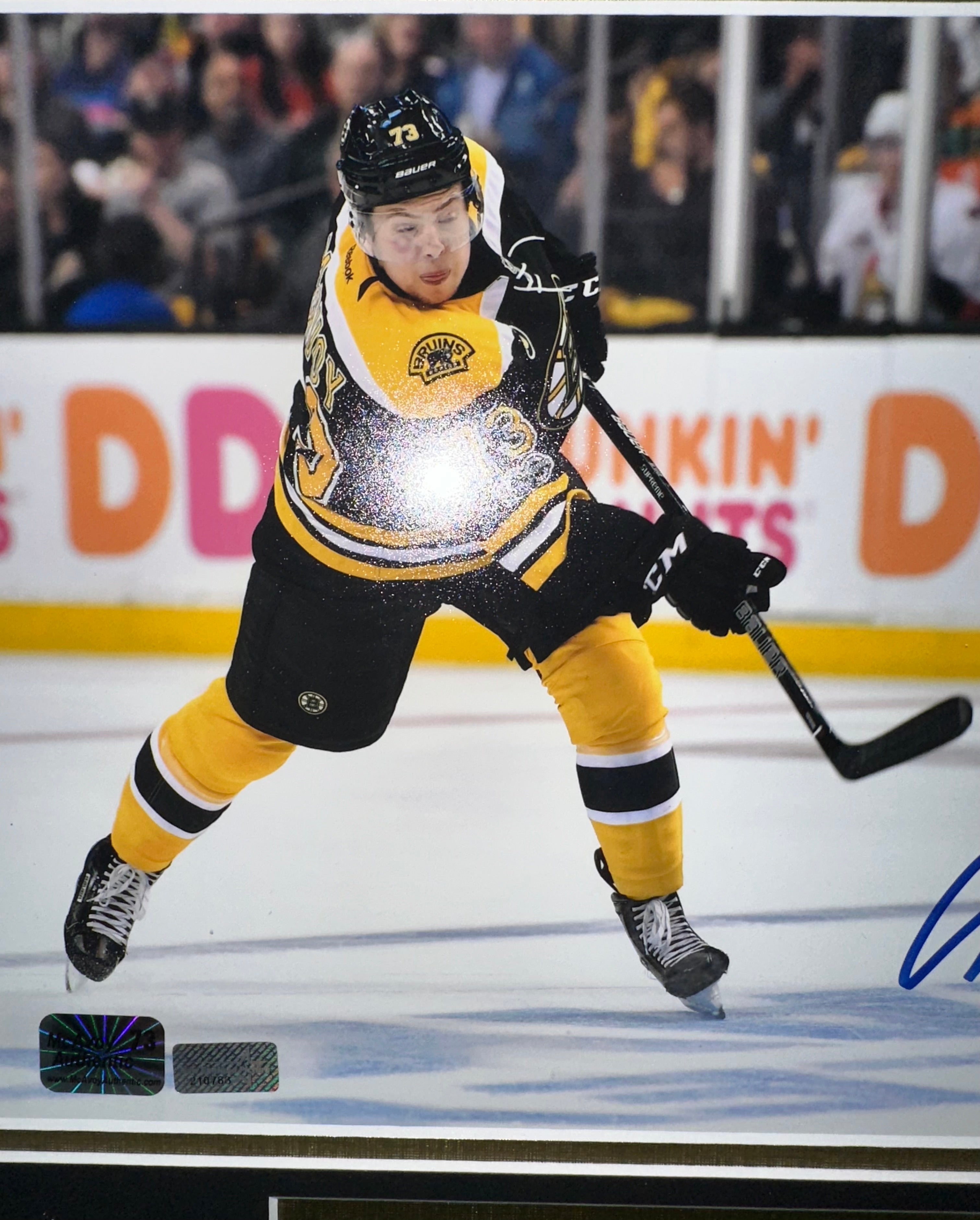 Boston Bruins - Charlie McAvoy autographed 8 x 10