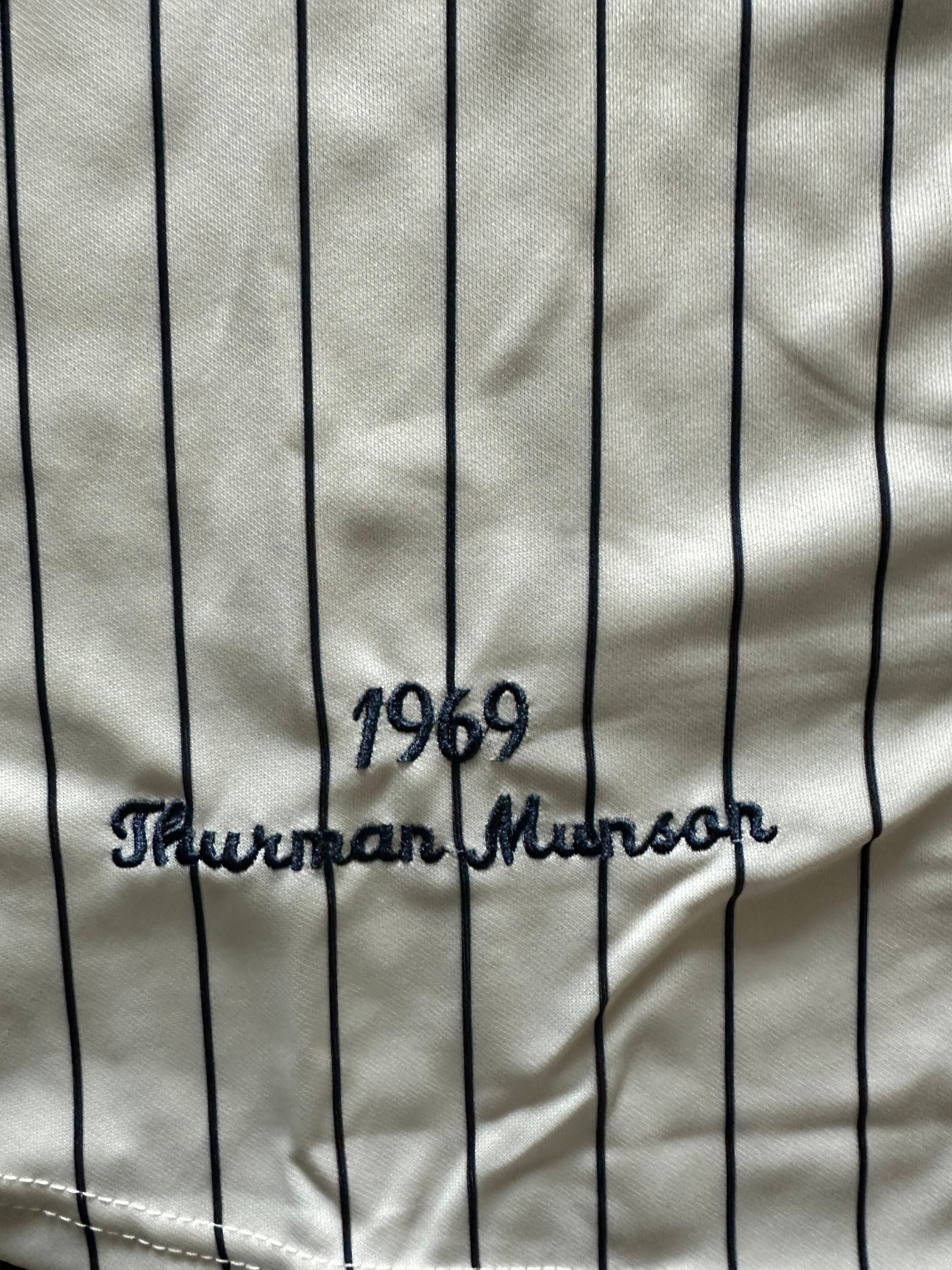 New York Yankees -  Thurman Munson 1969 Cooperstown Baseball Jersey