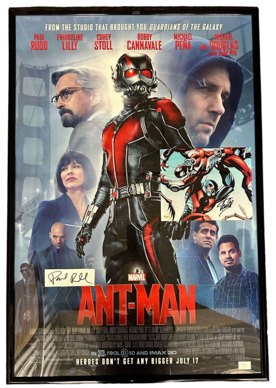 Ant Man - Paul Rudd Autographed