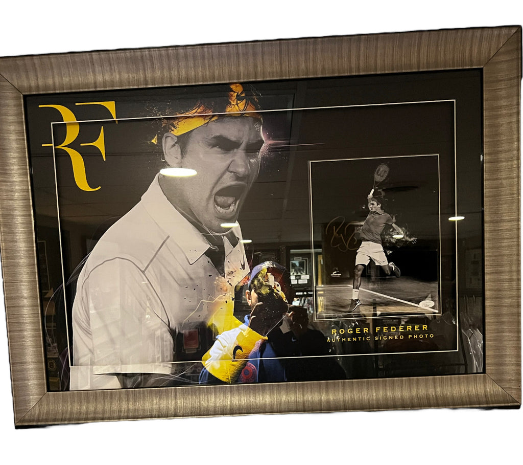 Roger Federer Autographed