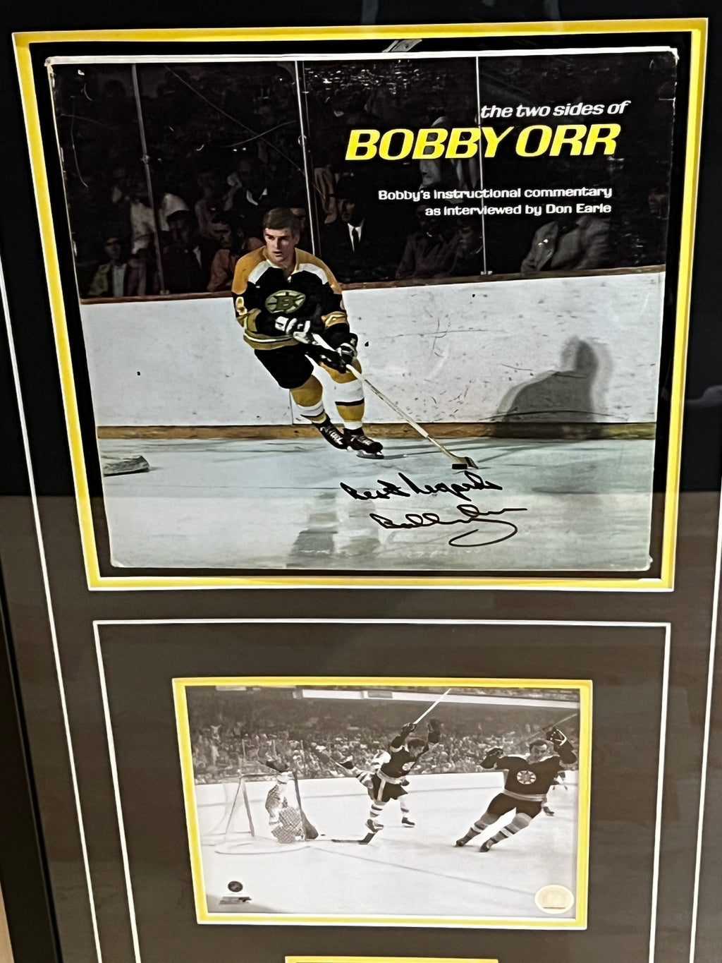 Bobby Orr Signed Album