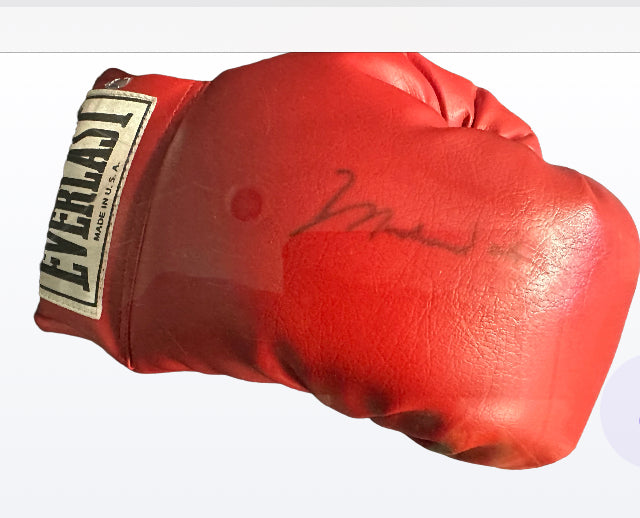 Muhammad Ali signed boxing glove