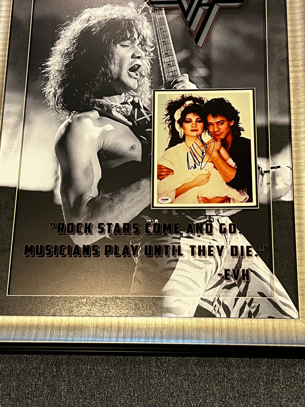 Eddie Van Halen Autographed