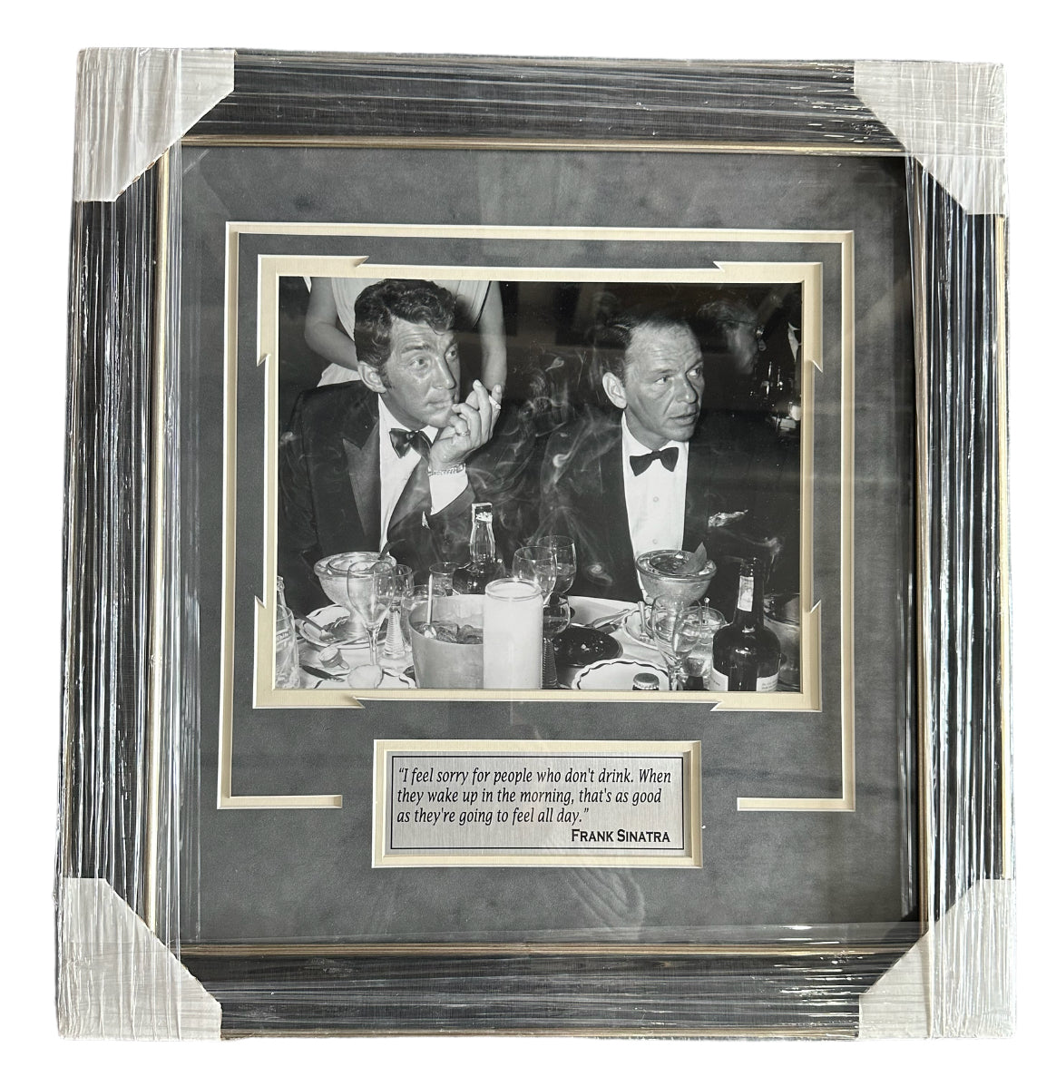 Dean Martin & Frank Sinatra with Quote