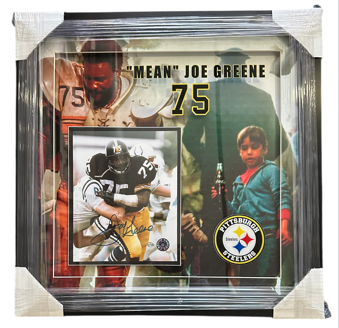 Pittsburg Steelers - Mean Joe Green Autographed