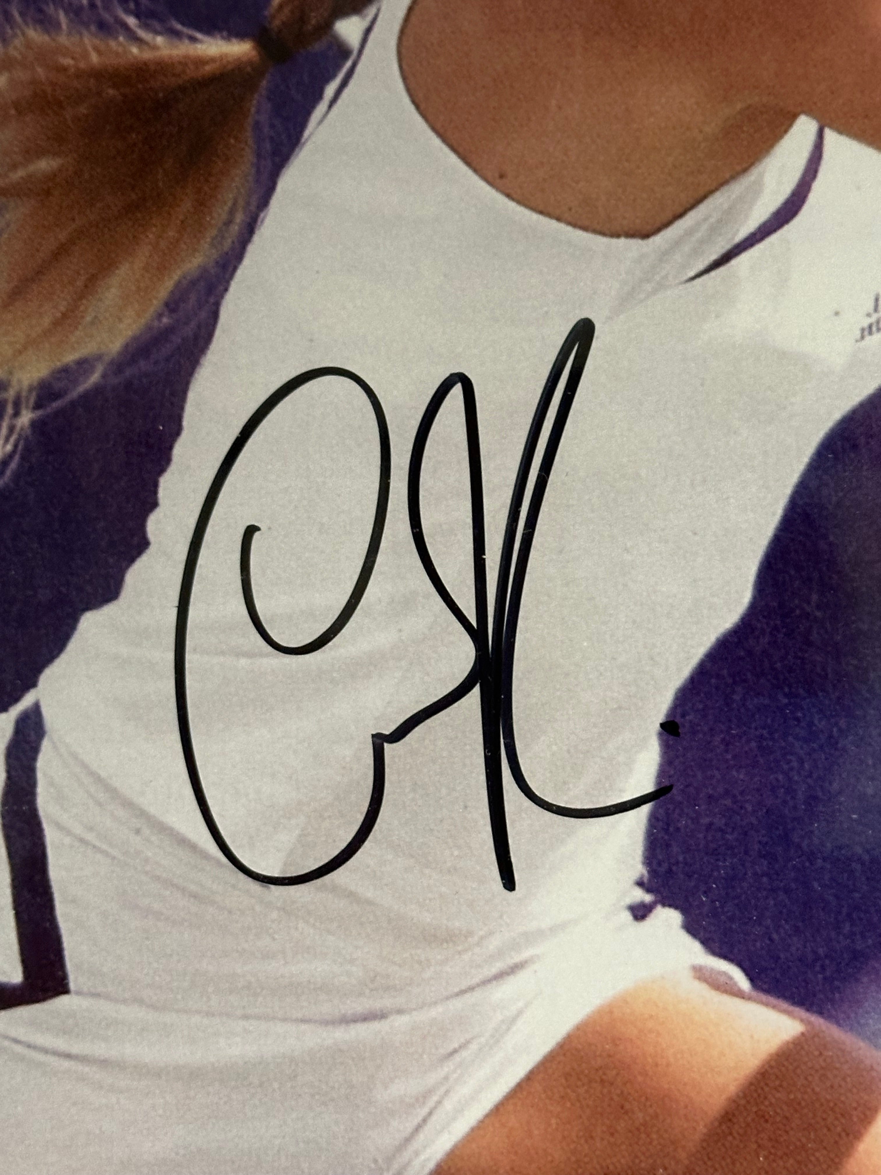 Russian Tennis Player - Anna Kournikovia Autographed 8 x 10