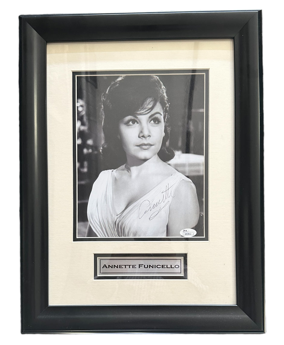 Annette Funicello Autographed