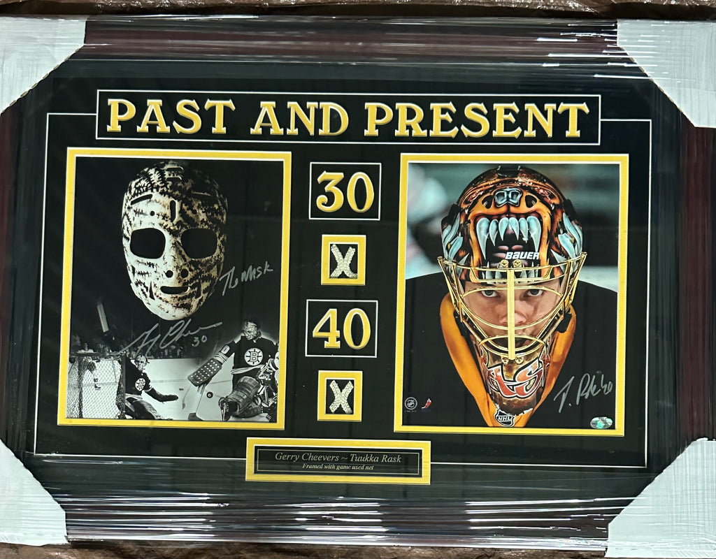 Boston Bruins - "The Masks" Cheevers and Tuukka