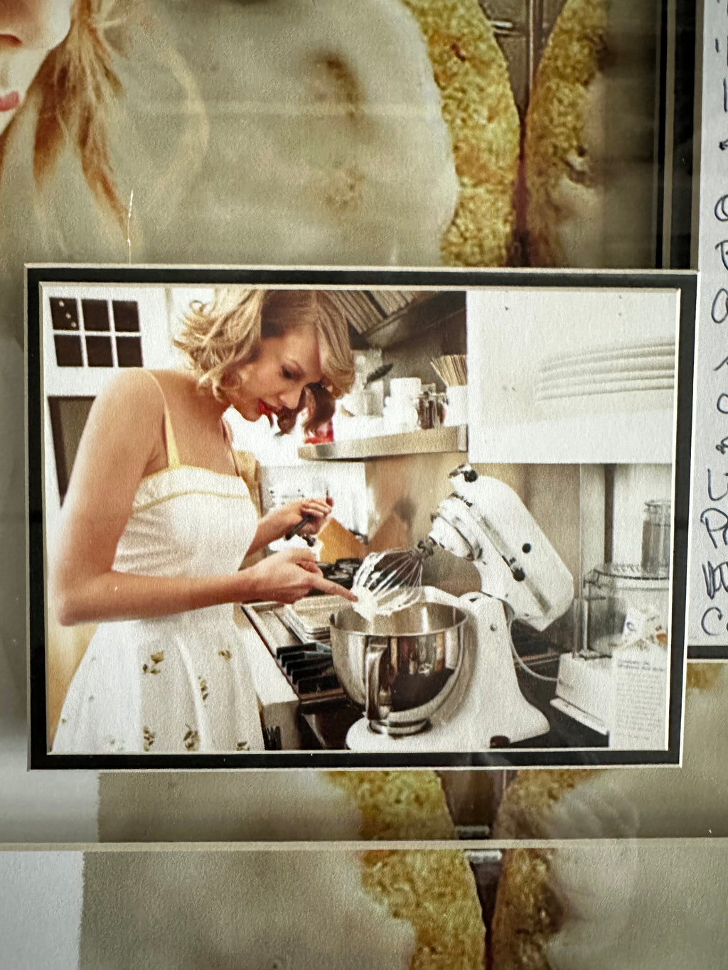 Taylor Swift making Chai Cookies with her replica Recipe