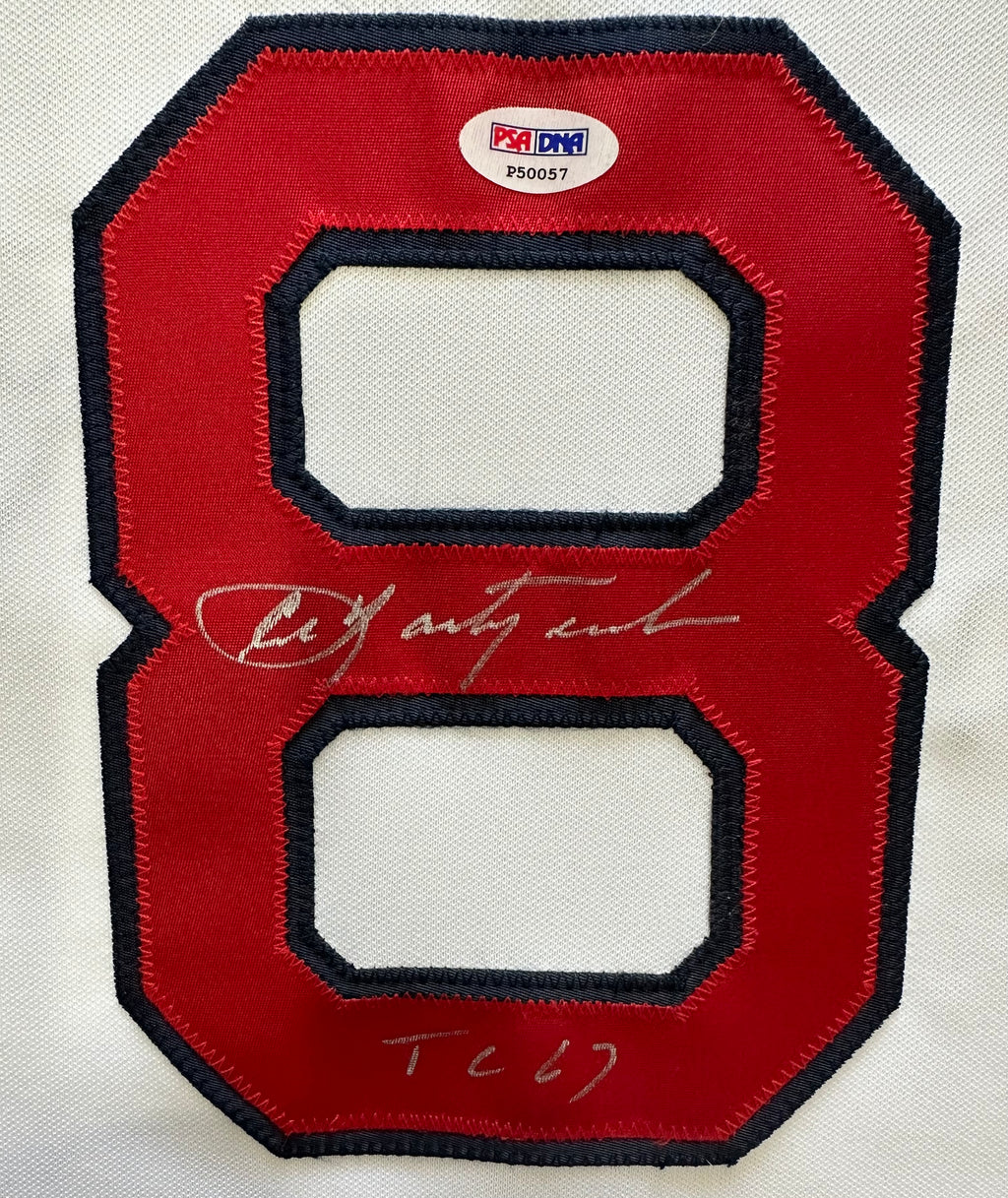 Boston Red Sox - Carl Yastrzemski autographed MLB Jersey