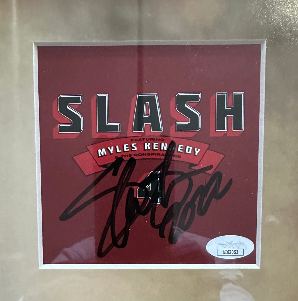 Slash with Autographed CD