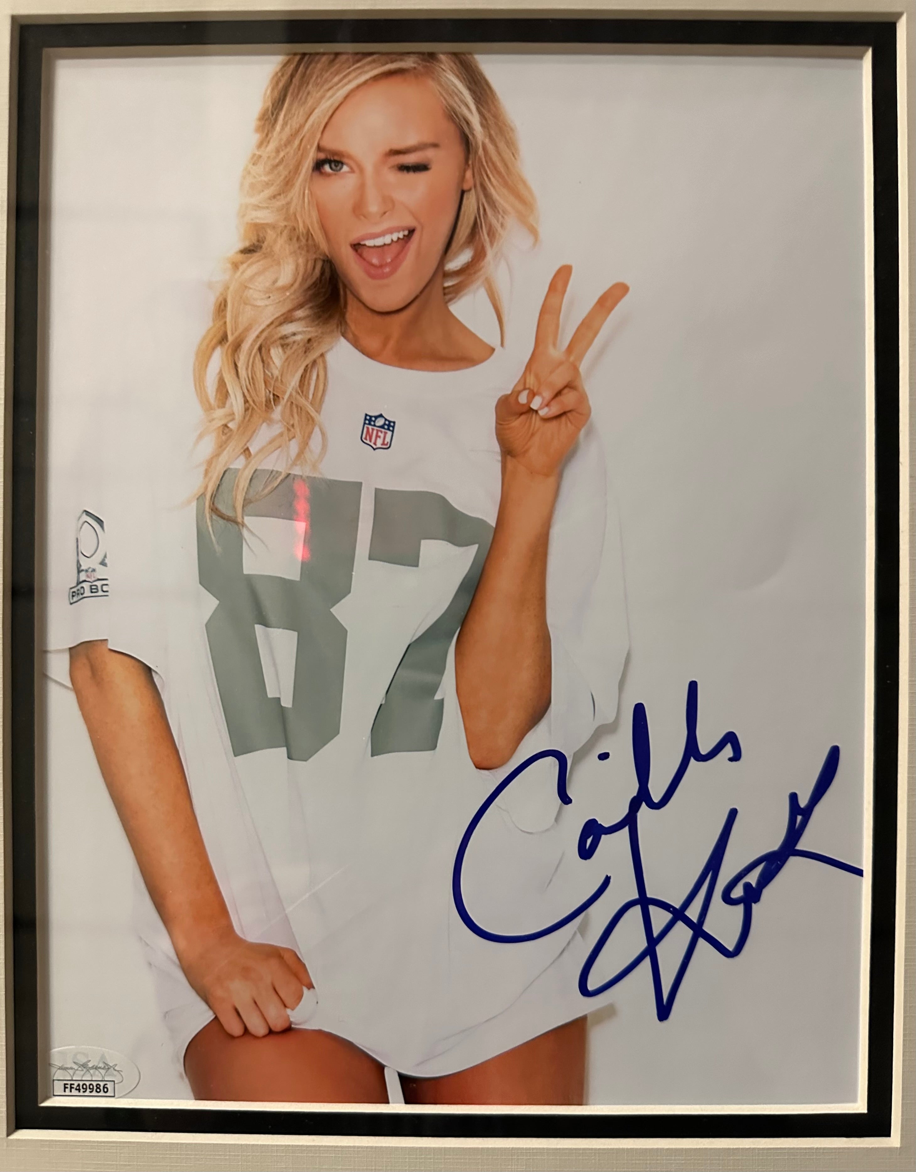 Camille Kostek (SI Model) Autographed 8x10 Photo