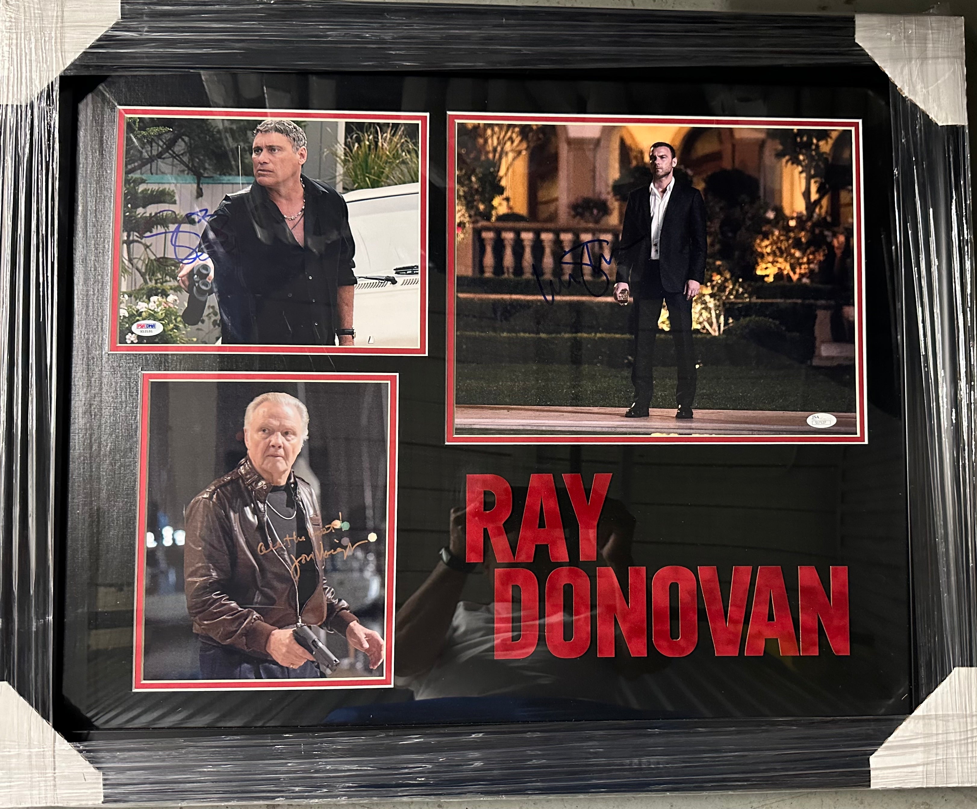 Ray Donovan Autographed by Voight, Shreiber and Bauer
