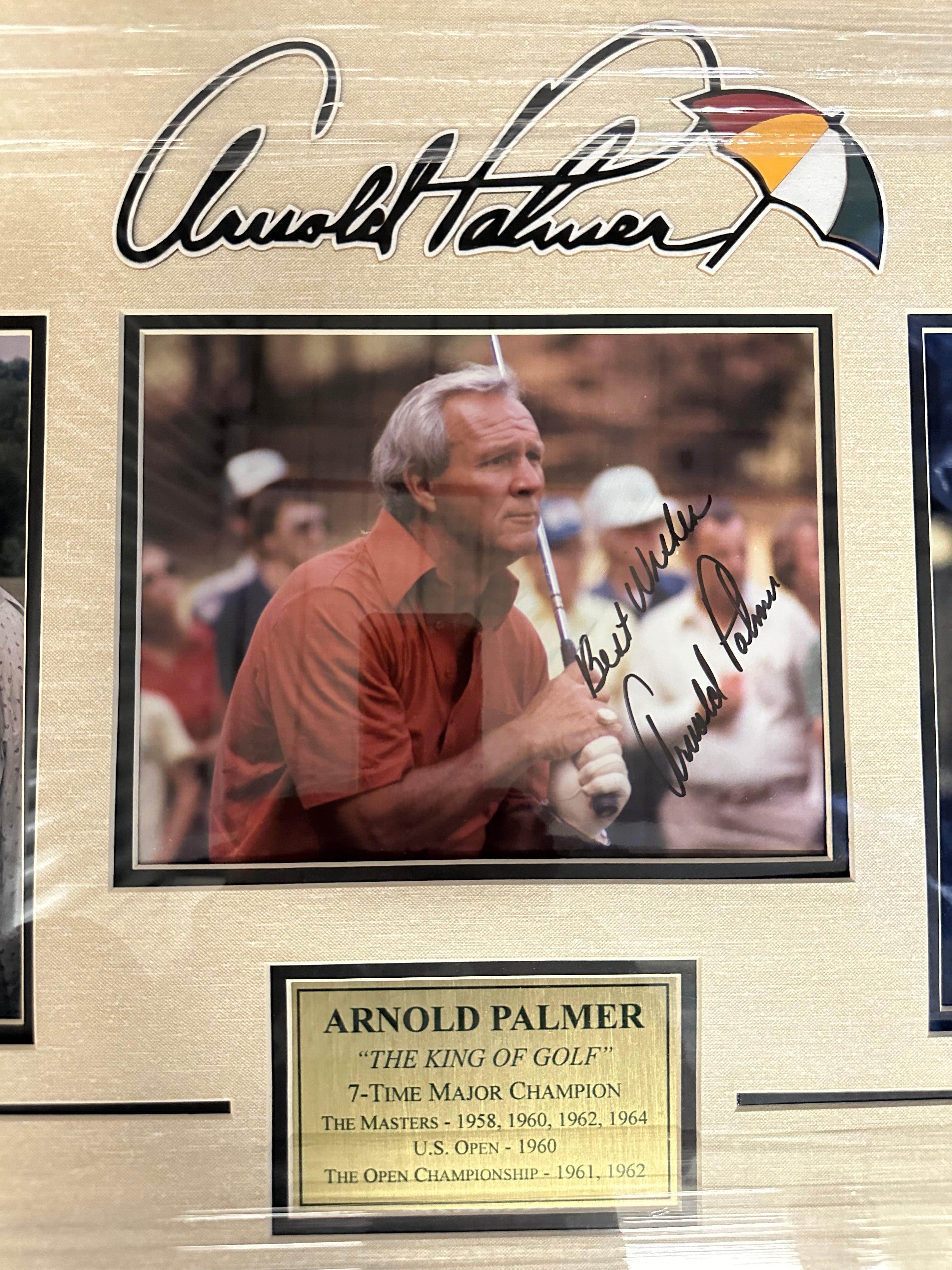 Arnold Palmer  - "The King of Golf" Autographed