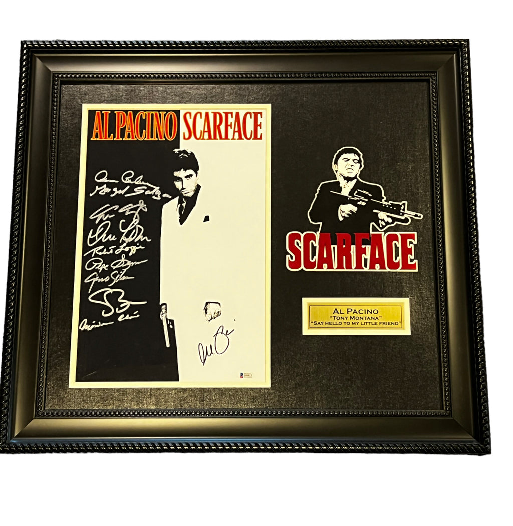 Scarface - Movie Cast Signed