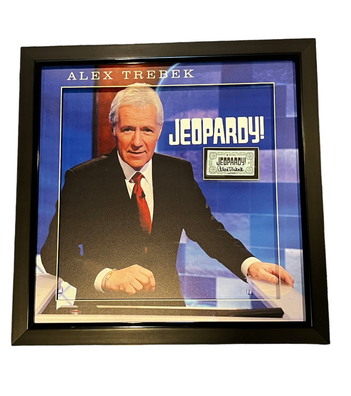 Jeopardy - Alex Trebek Autographed