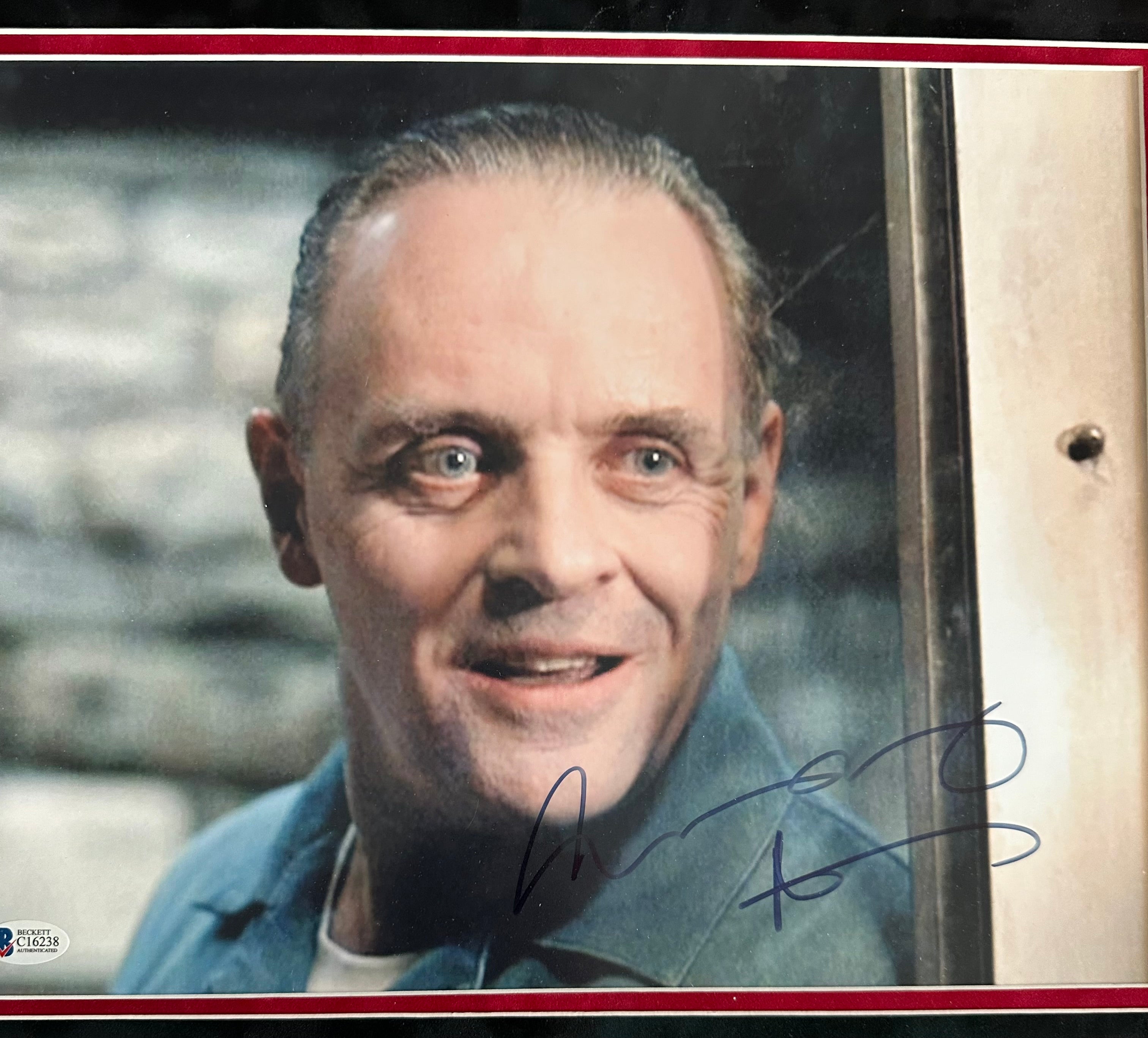 "The Silence of the Lambs" Autographed by Anthony Hopkins and Jodie Foster