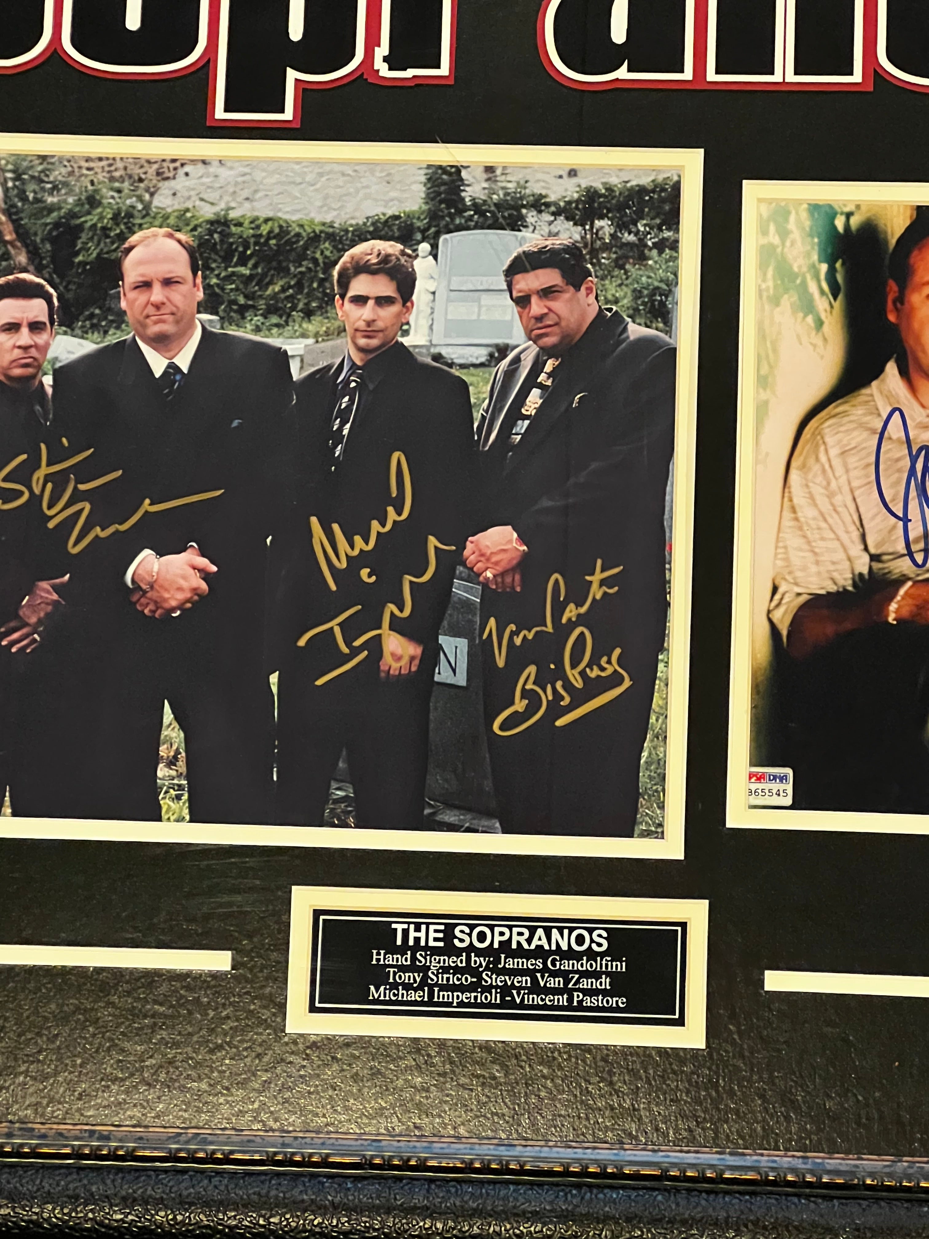 The Sopranos  - Male Cast Signed