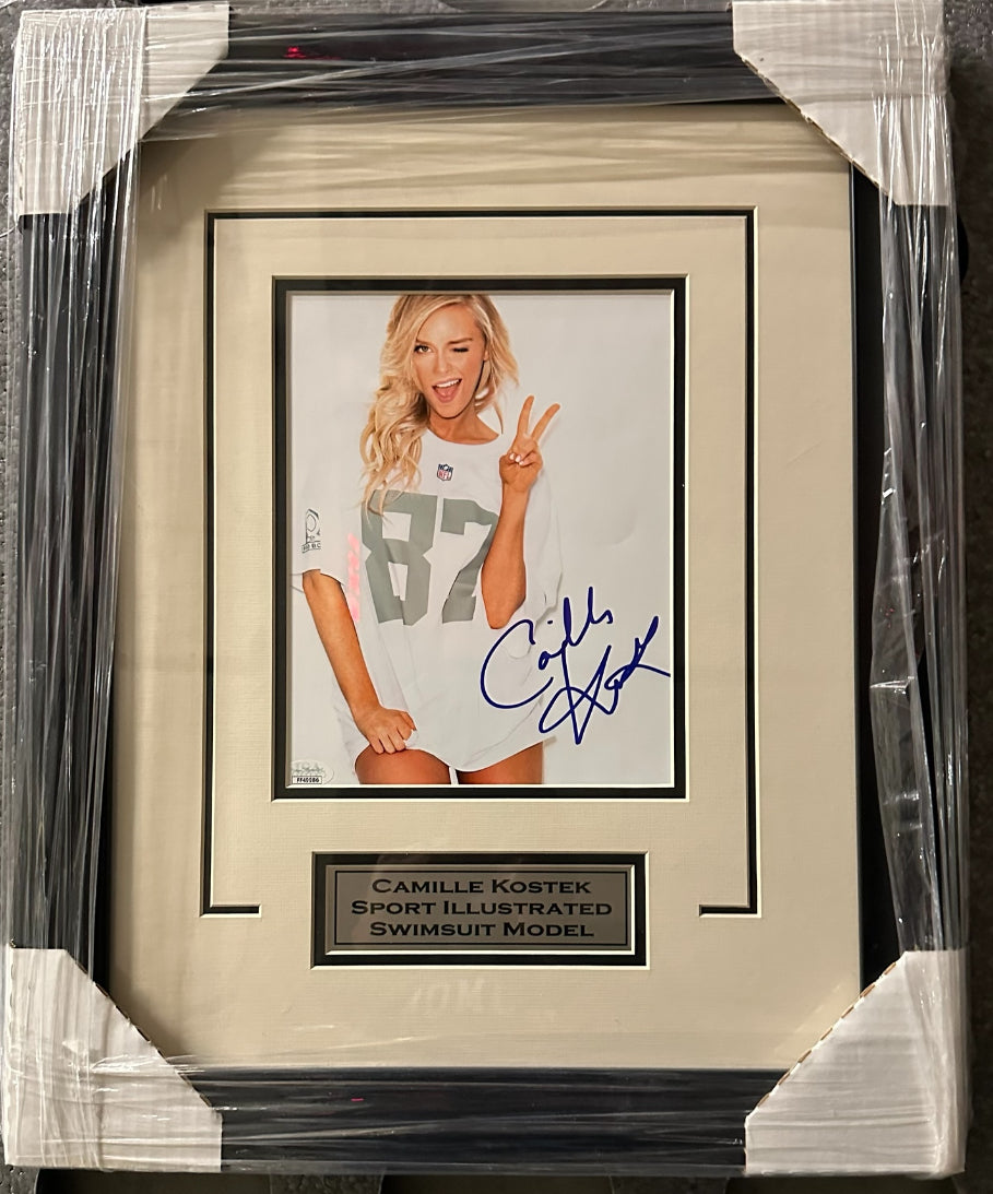 Camille Kostek (SI Model) Autographed 8x10 Photo