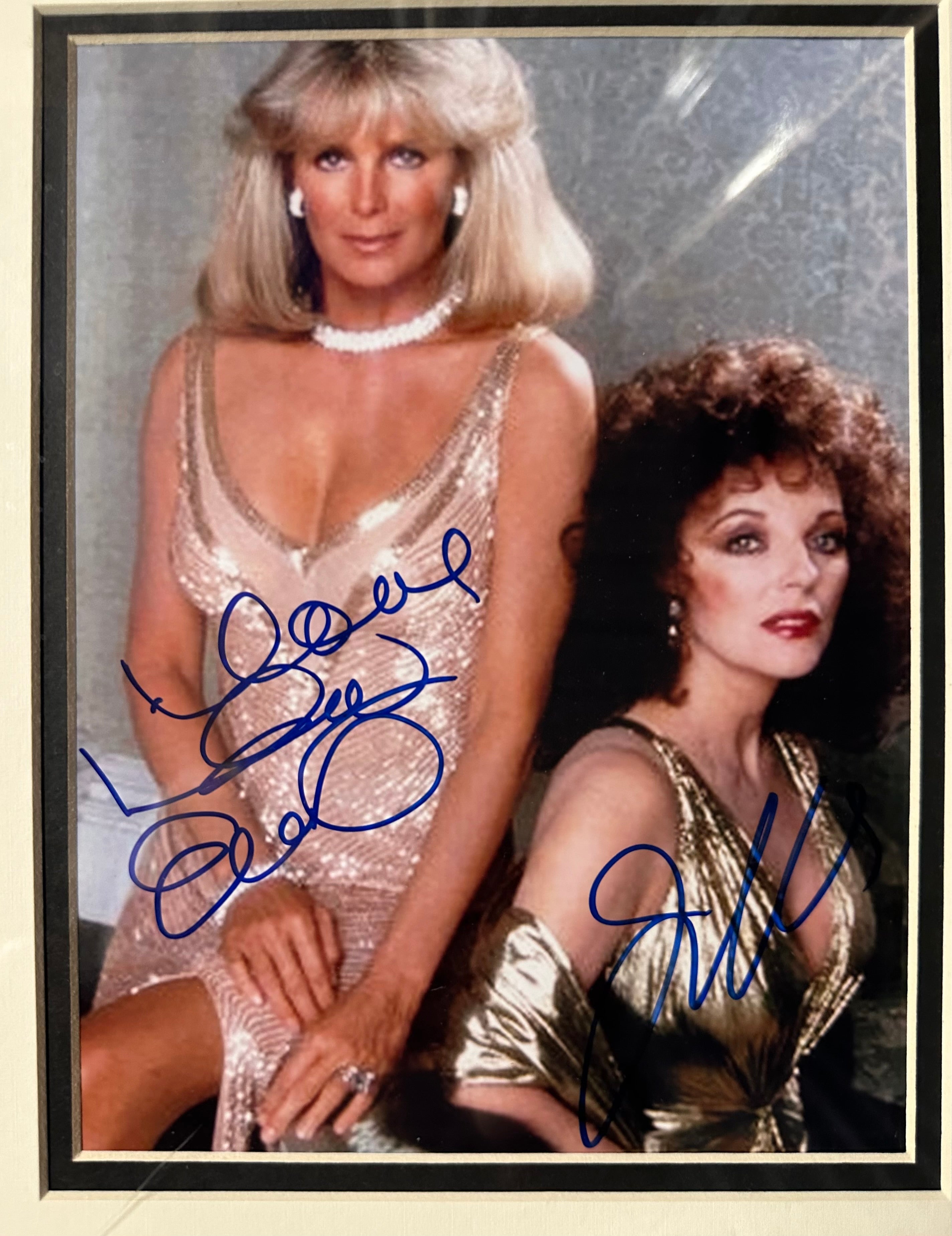 Dynasty - Linda Evans, Joan Collins and John Forsythe Autographs