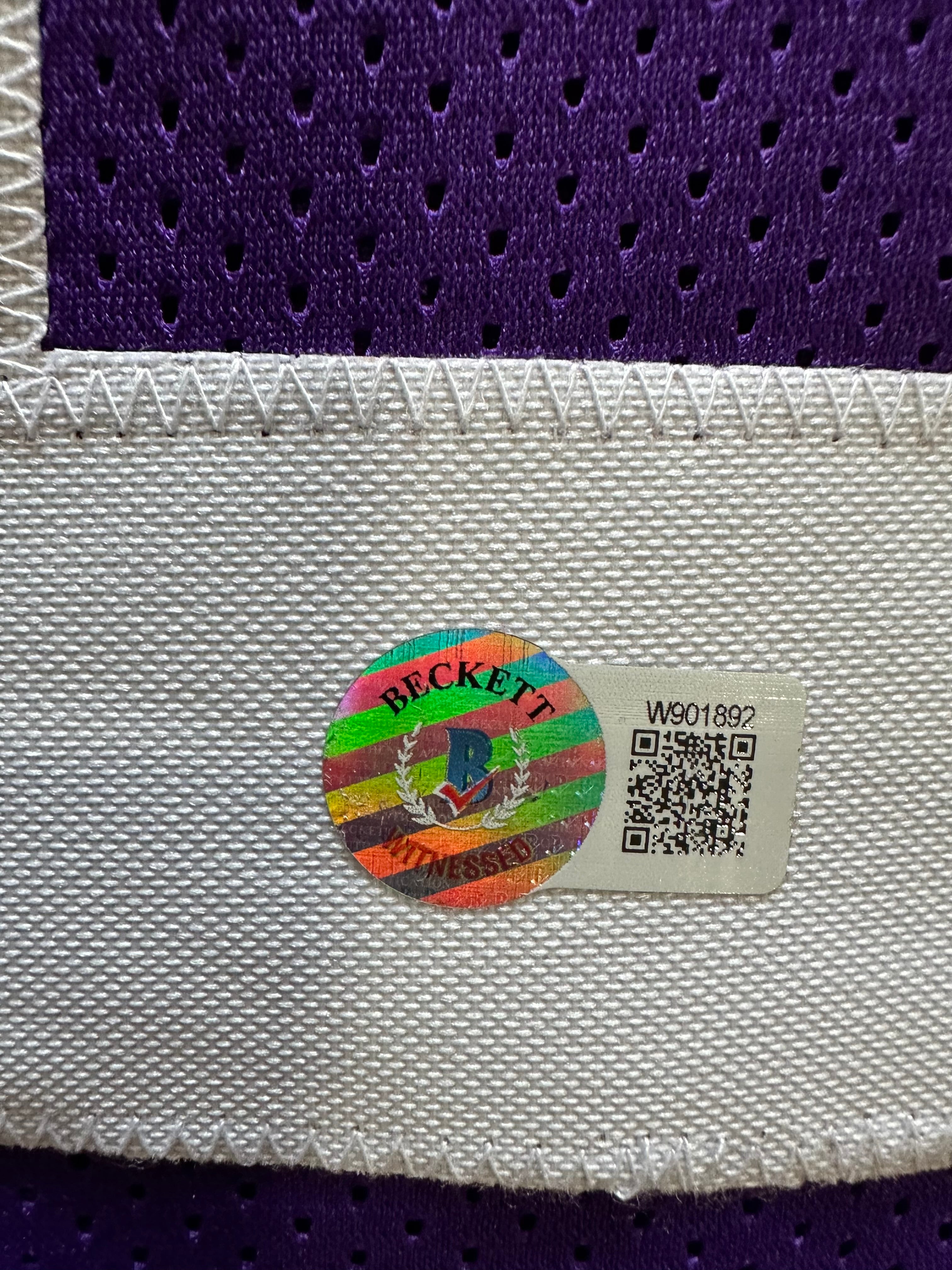 Minnesota Vikings - Justin Jefferson Autographed Football Jersey