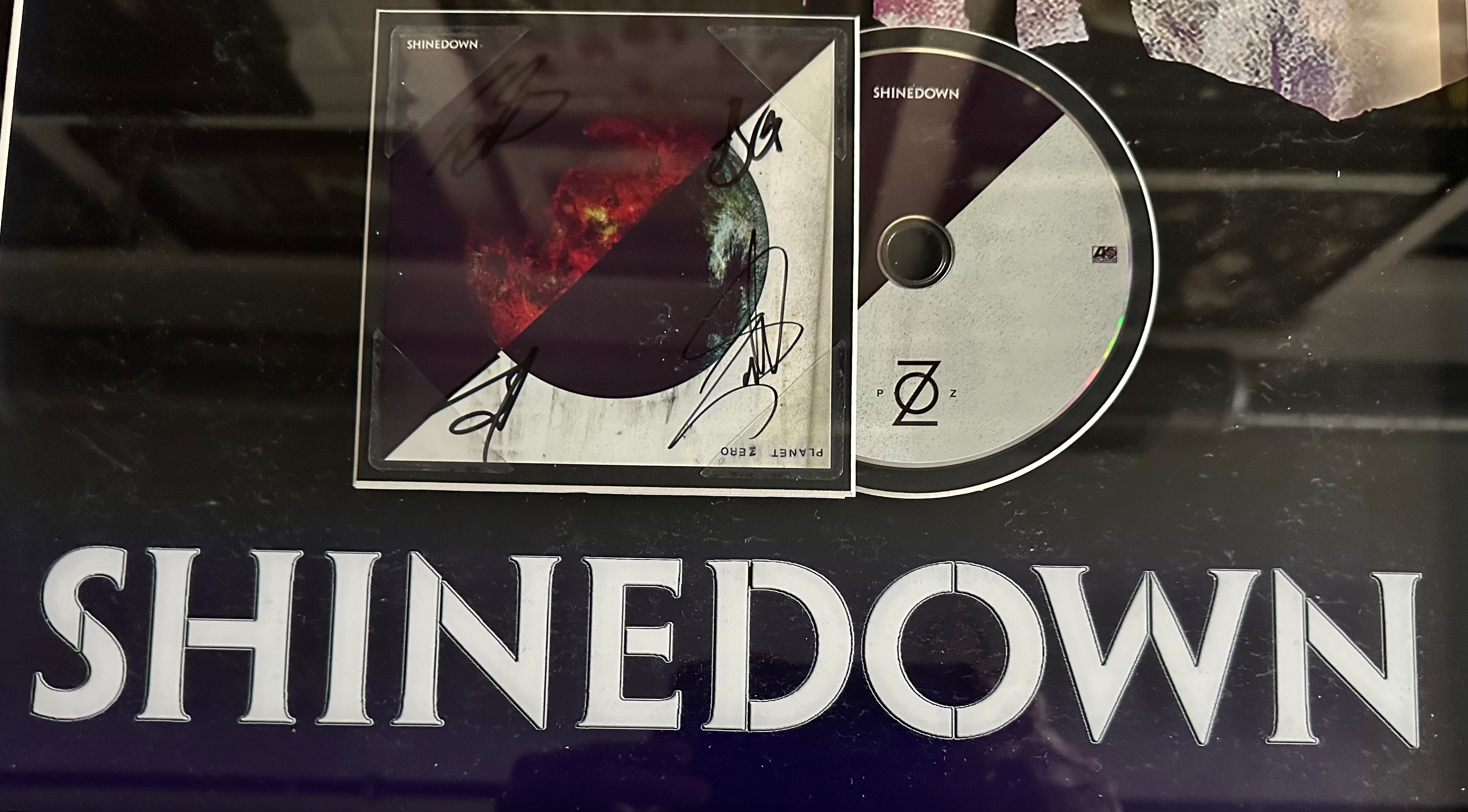 Shinedown Autographed CD