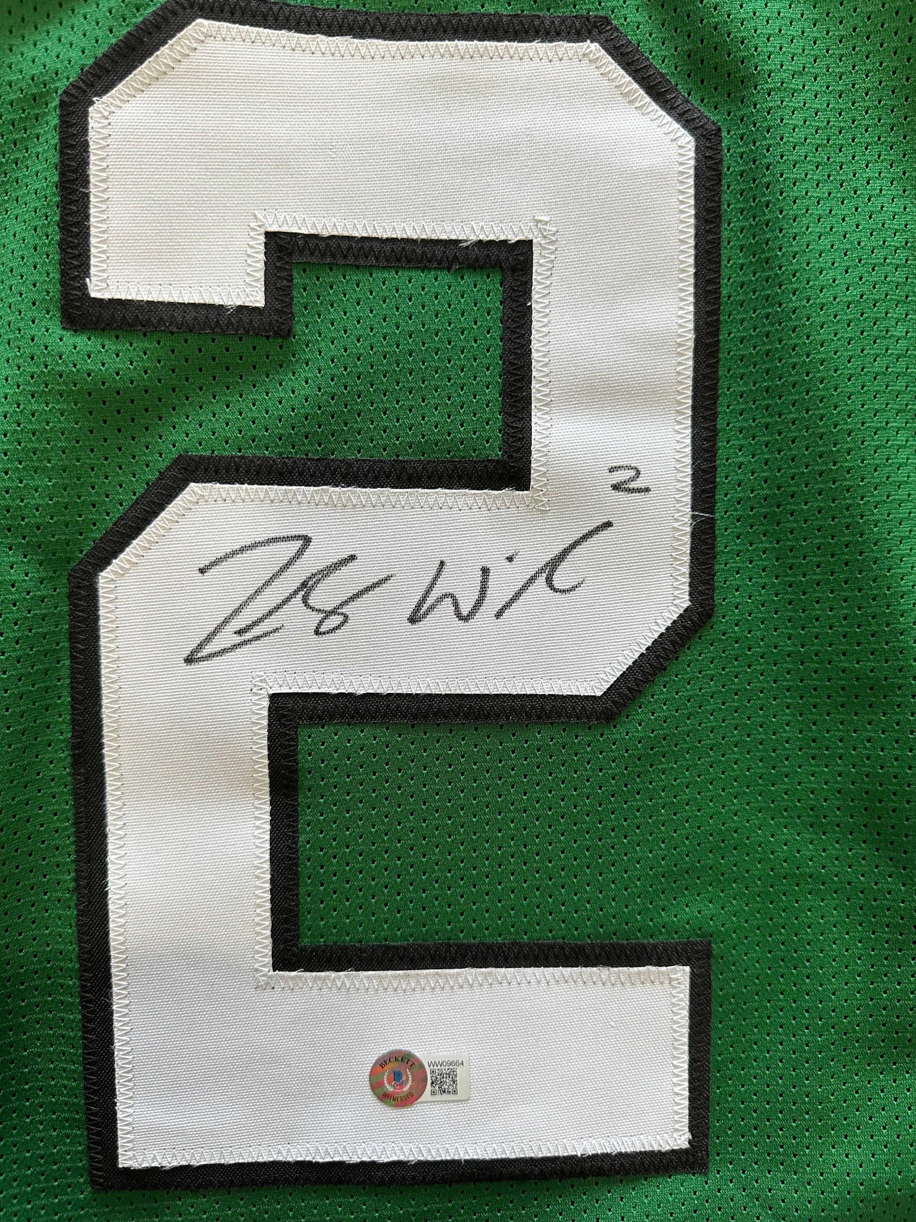 New York Jets - Zack Wilson Autographed Football Jersey