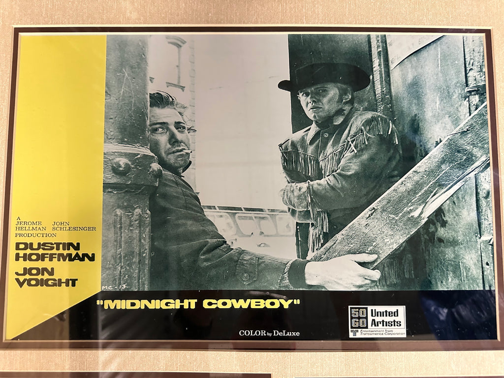 Midnight Cowboy - Hoffman & Voight Autographed