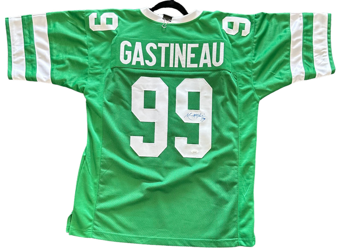 New York Jets - Mark Gastineau Autographed Football Jersey