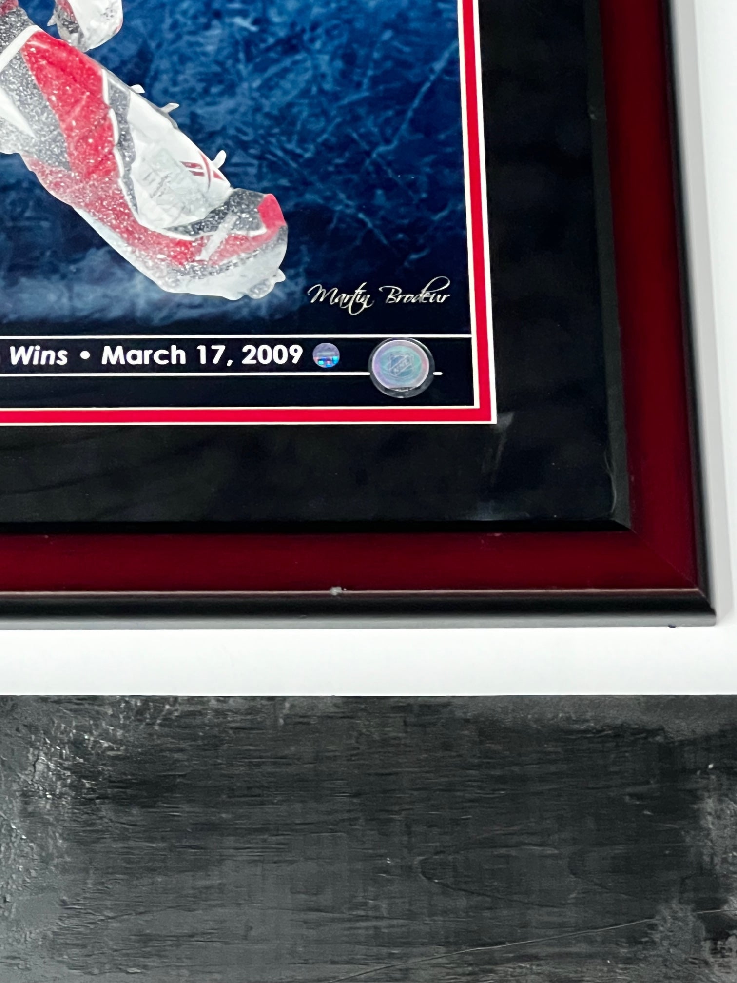 New Jersey Devils - Martin Brodeur Autographed