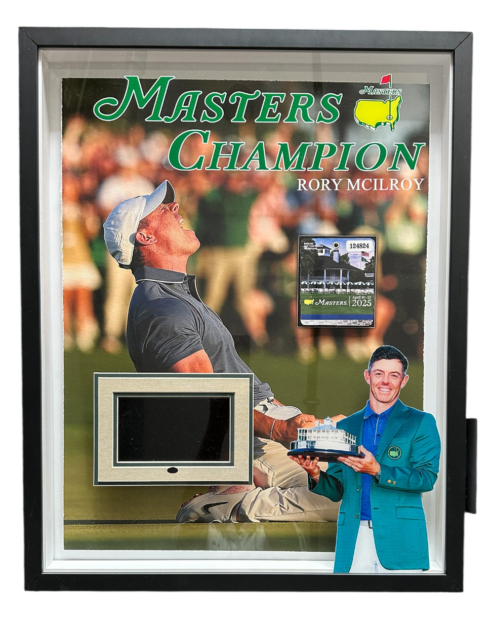 Rory McIlroy with video capturing 2025 Masters & Completes Grand Slam