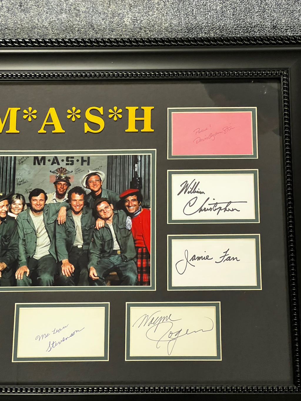 Mash - Cast Autographed Cuts