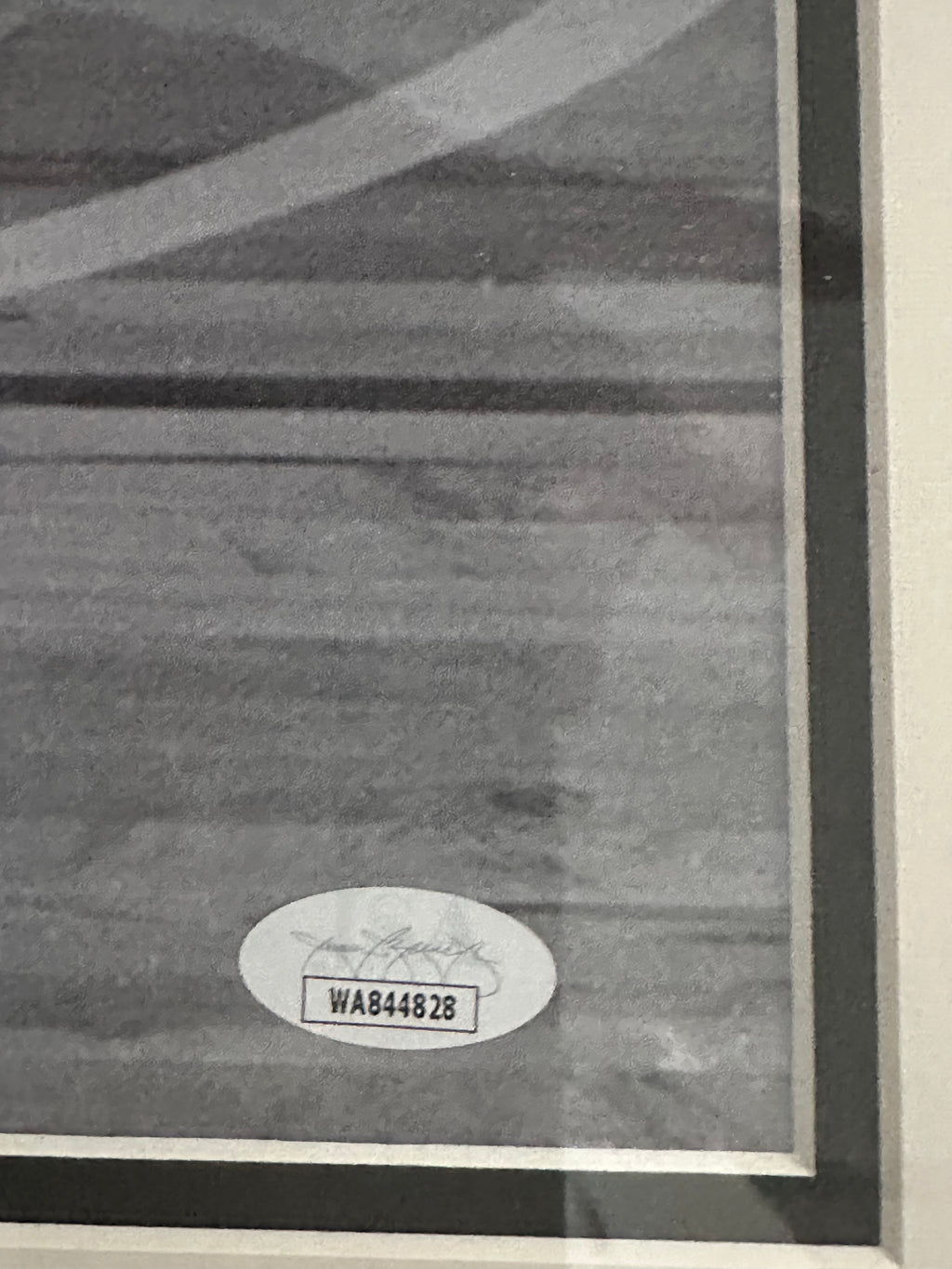 Dr. J -  UMASS University Autographed