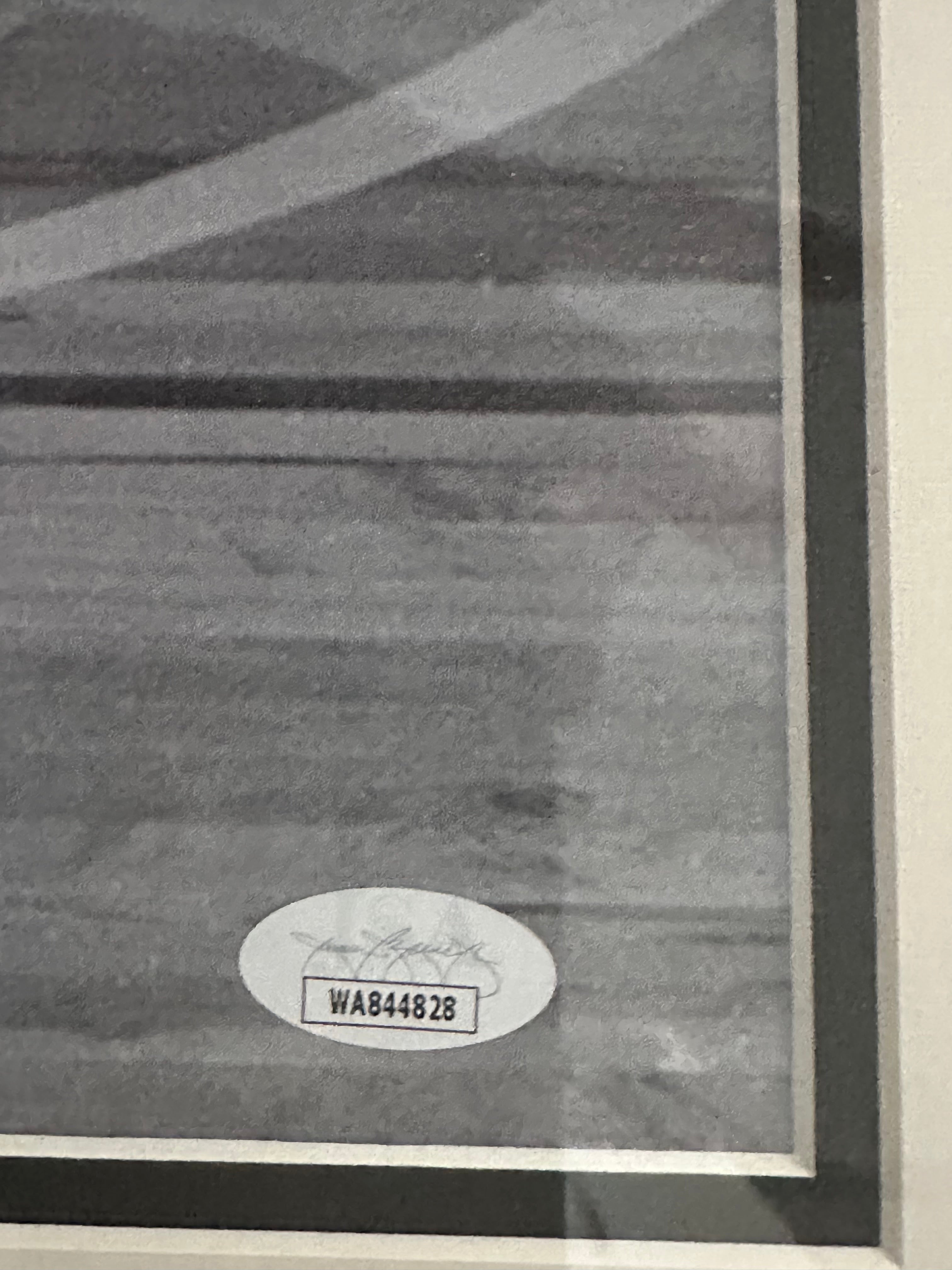 Dr. J -  UMASS University Autographed