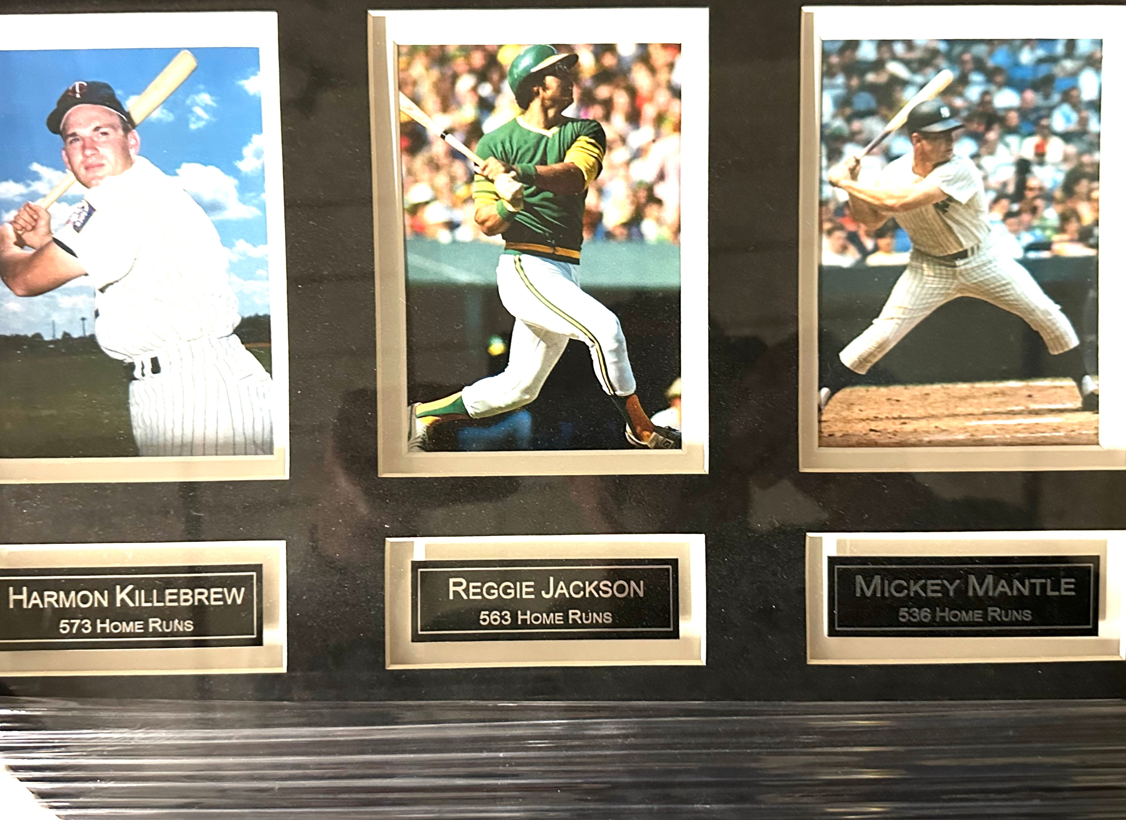 500 Homerun Club with 11 autographs