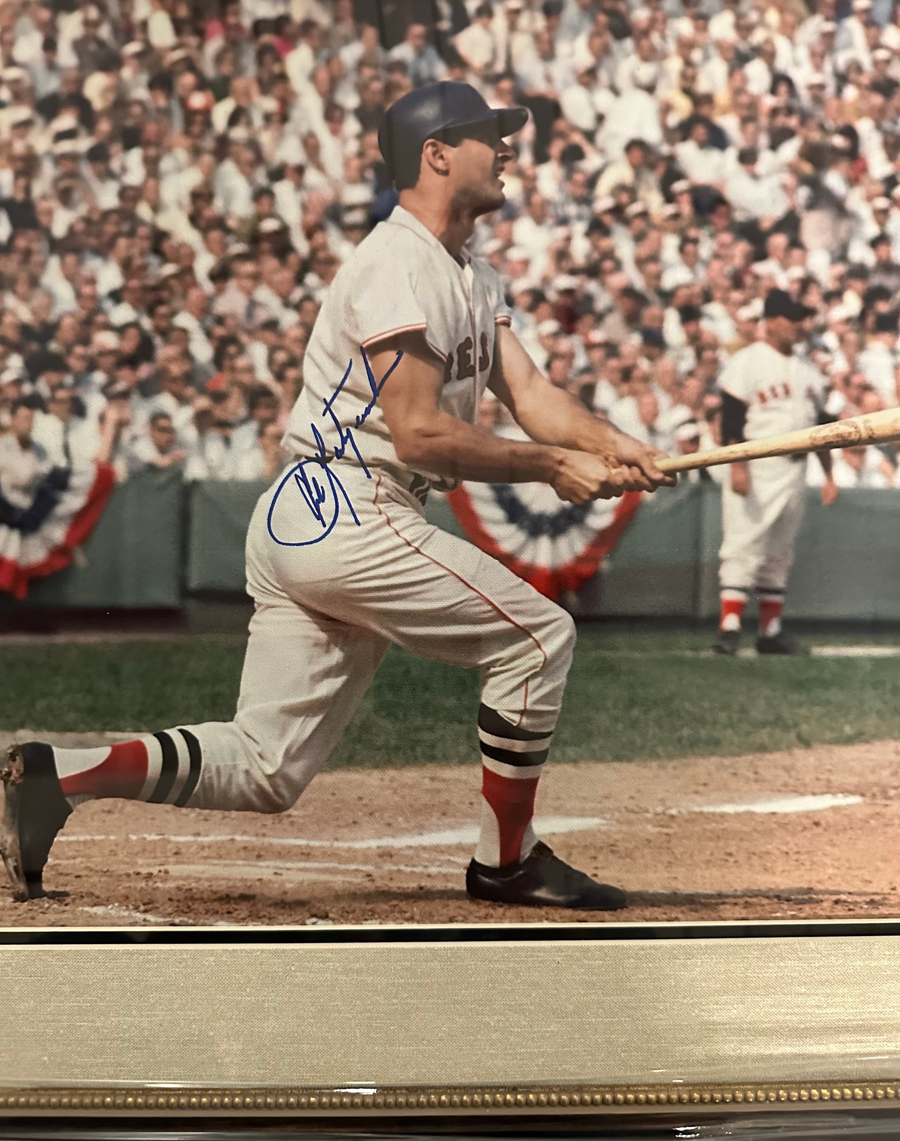 Boston Red Sox - Carl Yastrzemski 26x15 Autographed Photo