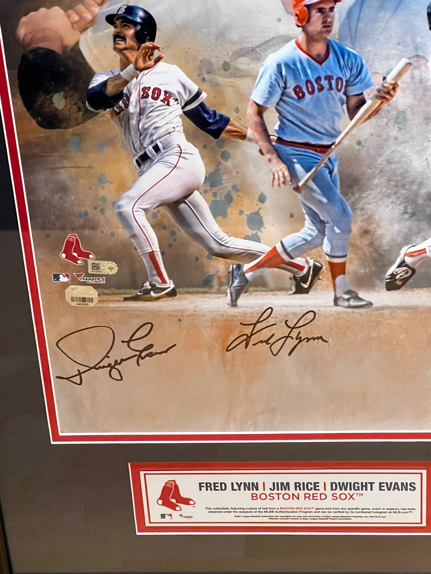 Boston Red Sox - Rice, Lynn, Evans