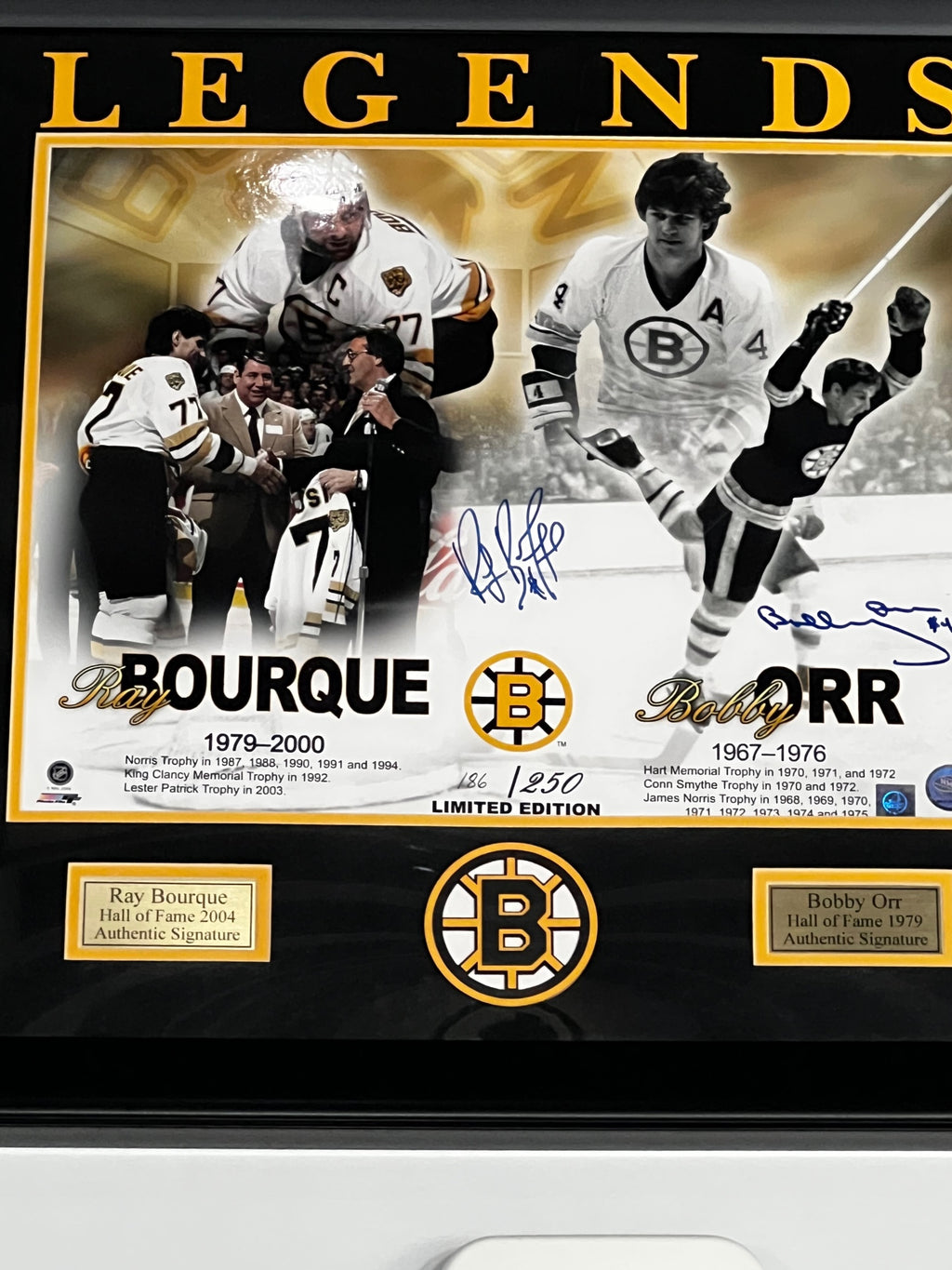 Boston Bruins Legends - Ray Bourque & Bobby Orr