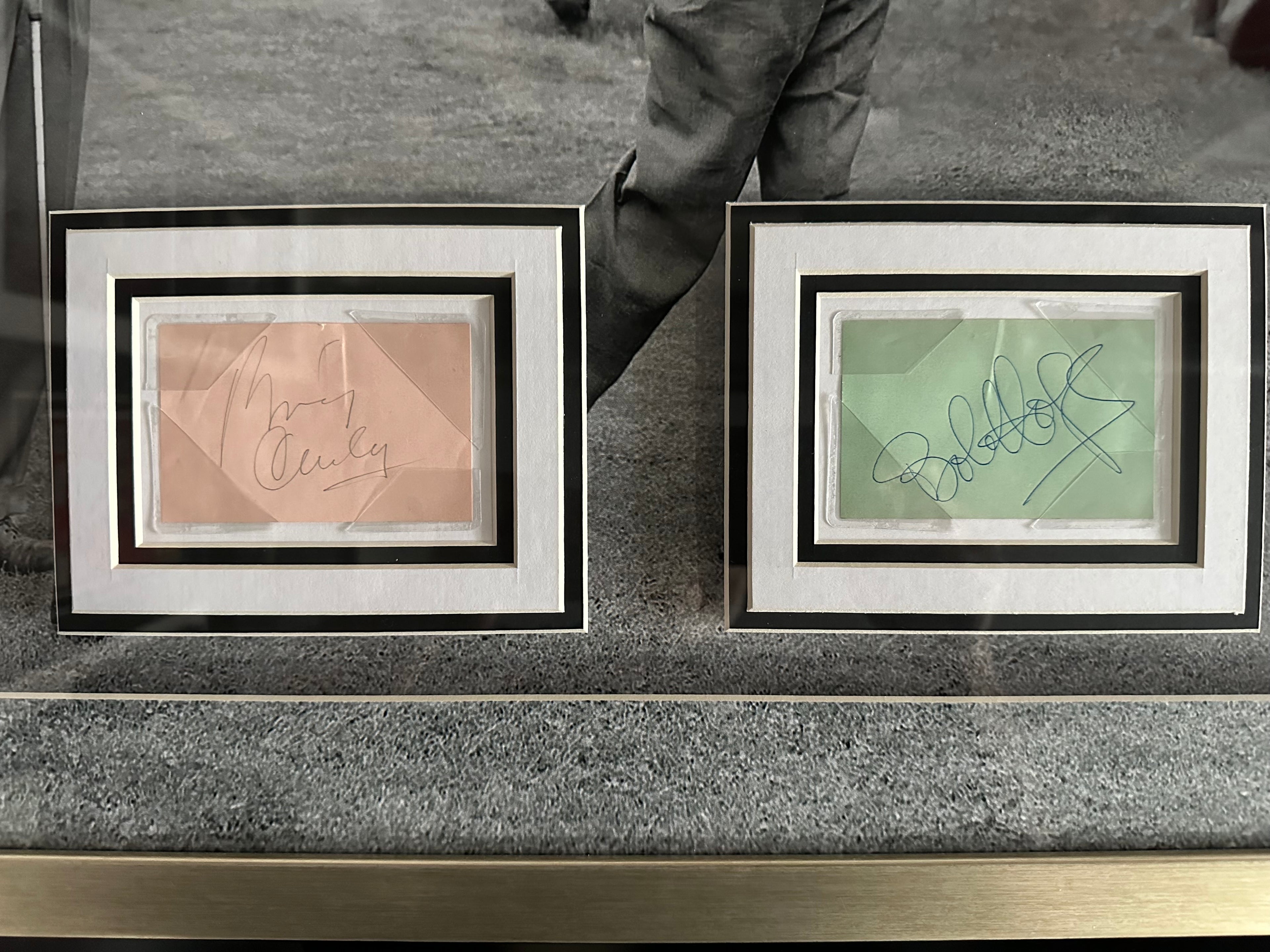 Bob Hope & Bing Crosby Golfing - Autographed Cuts