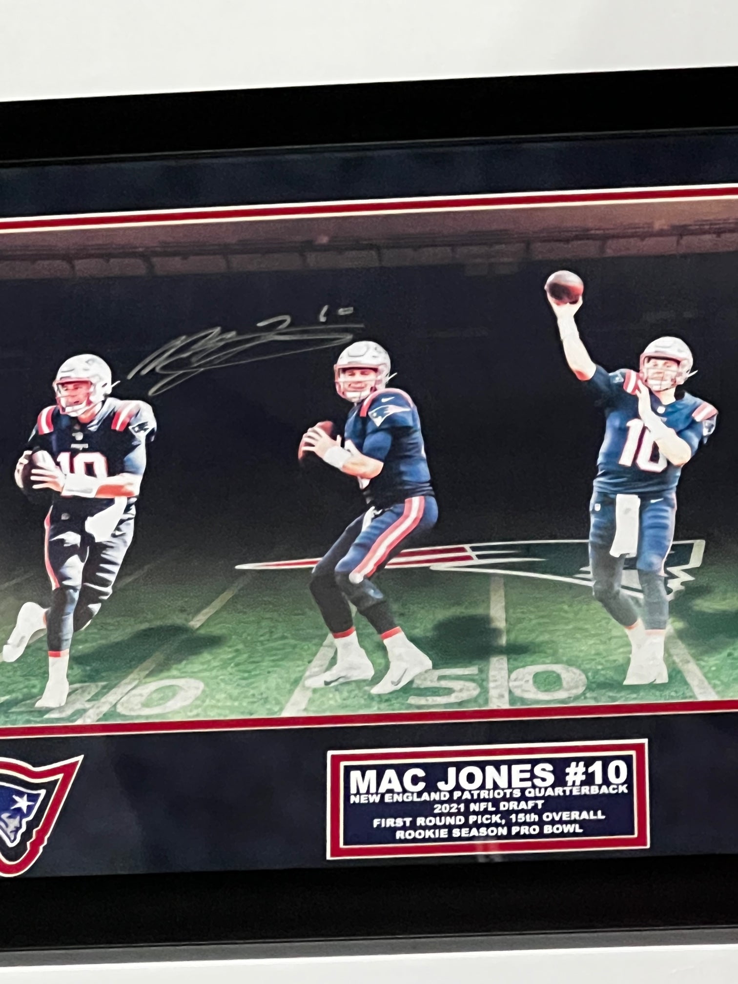New England Patriots - QB Mac Jones Panoramic